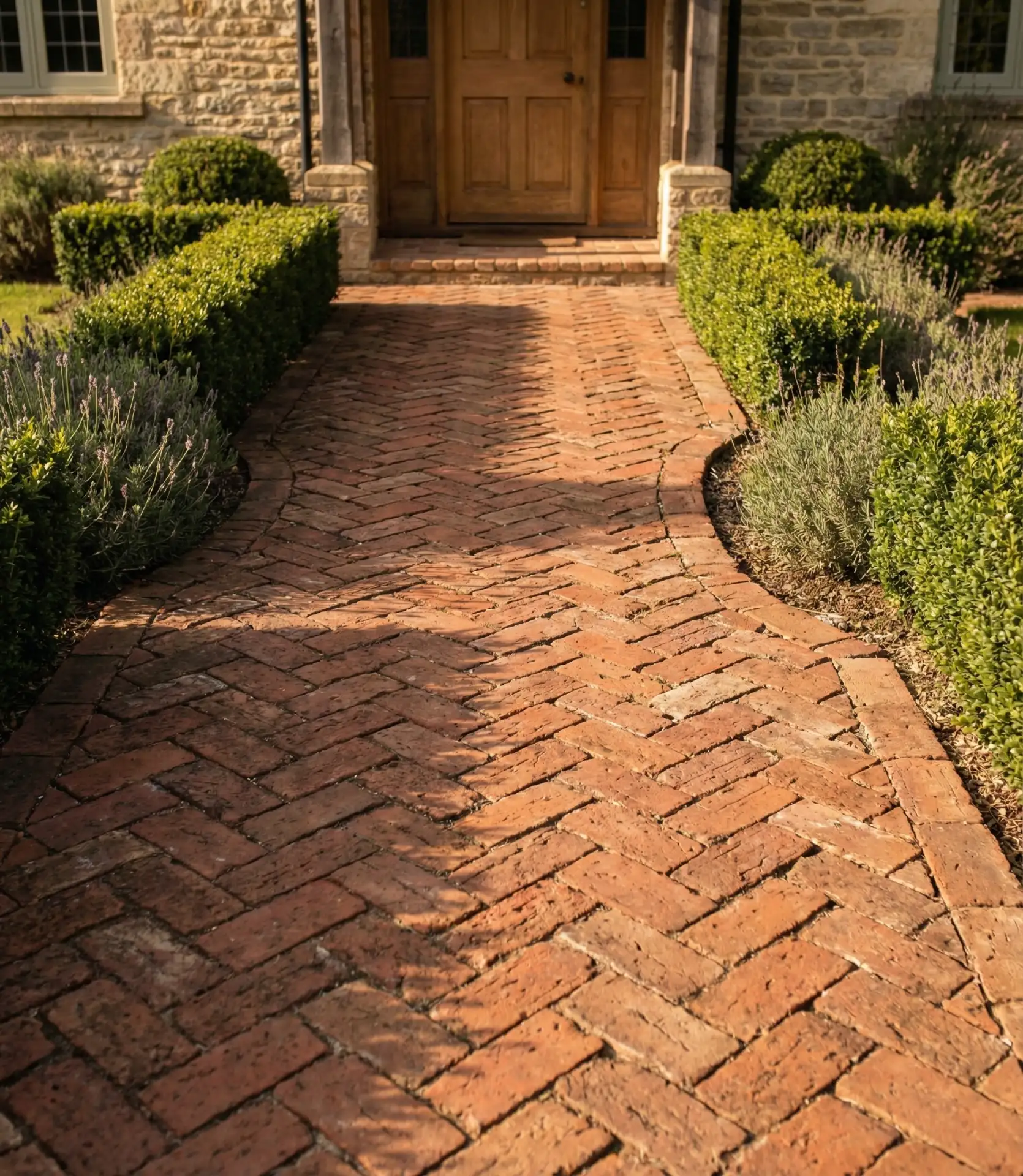 Brick or Stone Pathway Focus 1