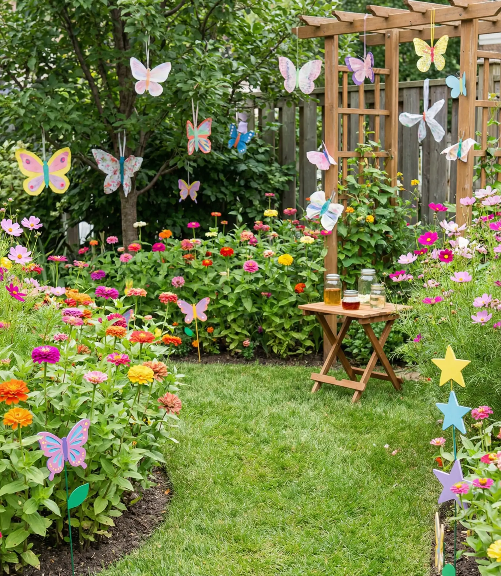 Butterfly Birthday Party Theme Garden 2