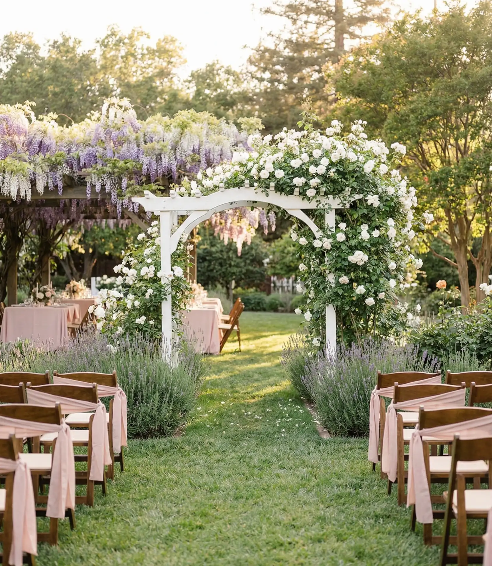 Butterfly Wedding Garden Romance 1