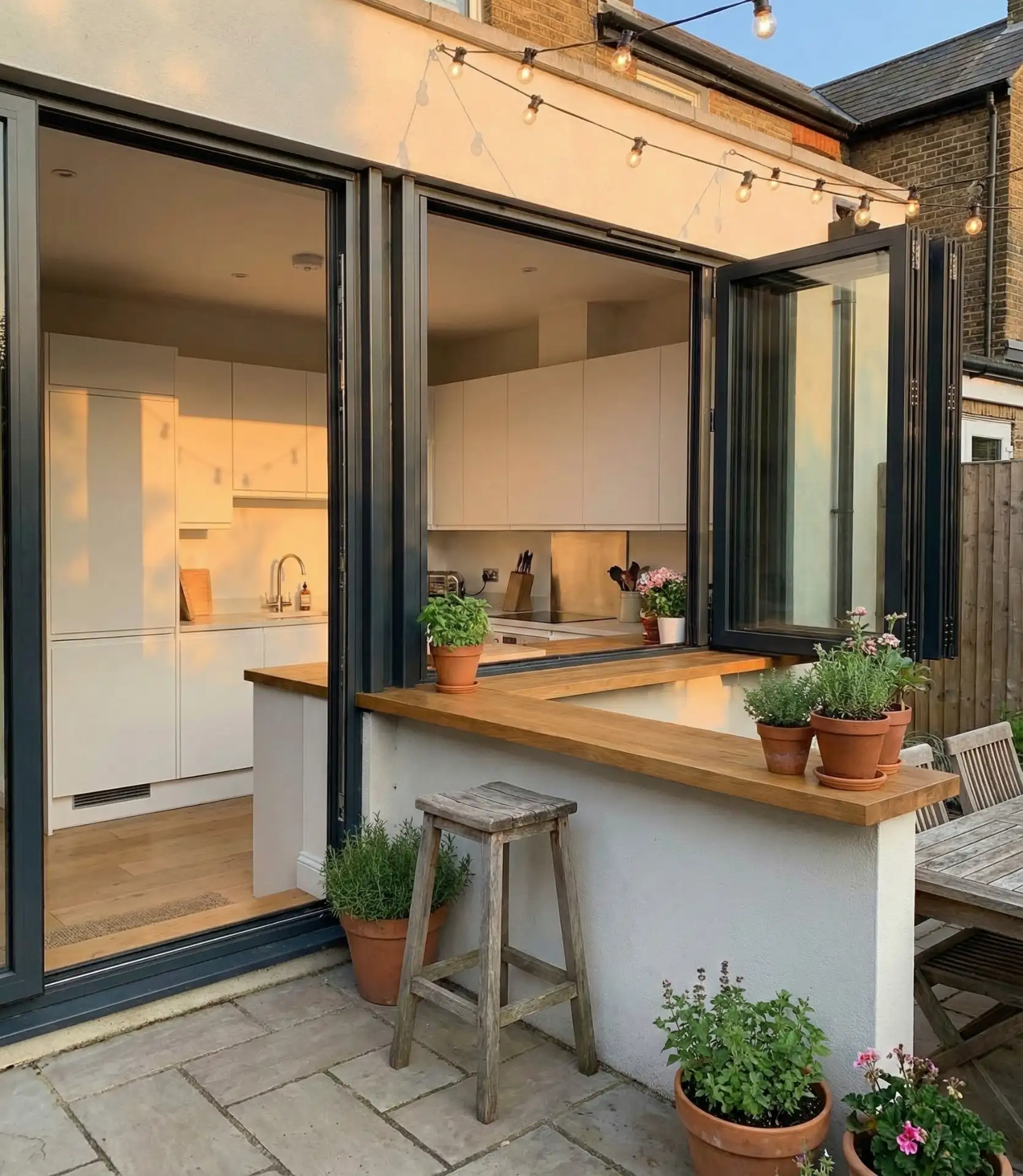 Cafe-Style Folding Service Window 2