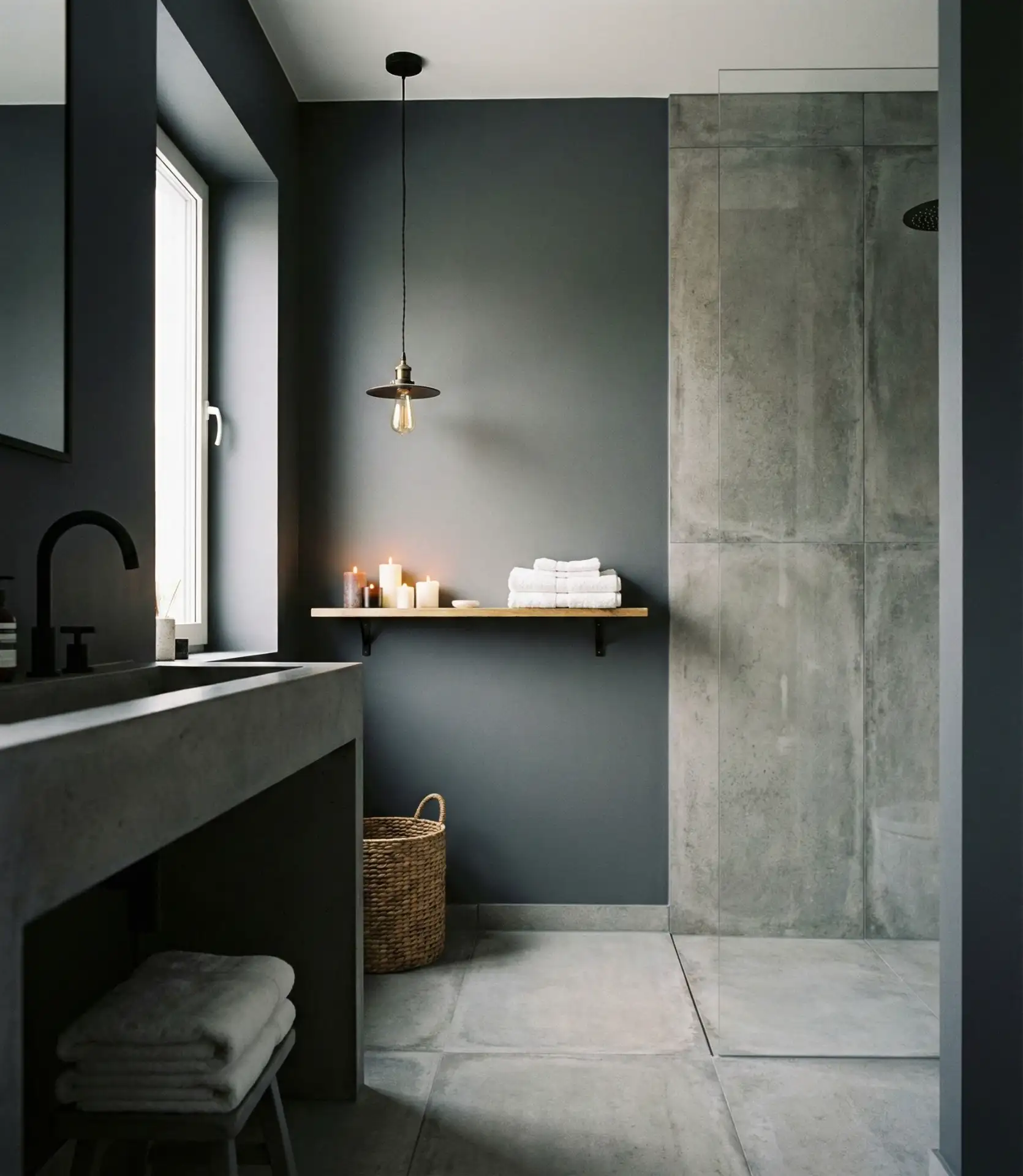 Charcoal and Concrete Gray 2