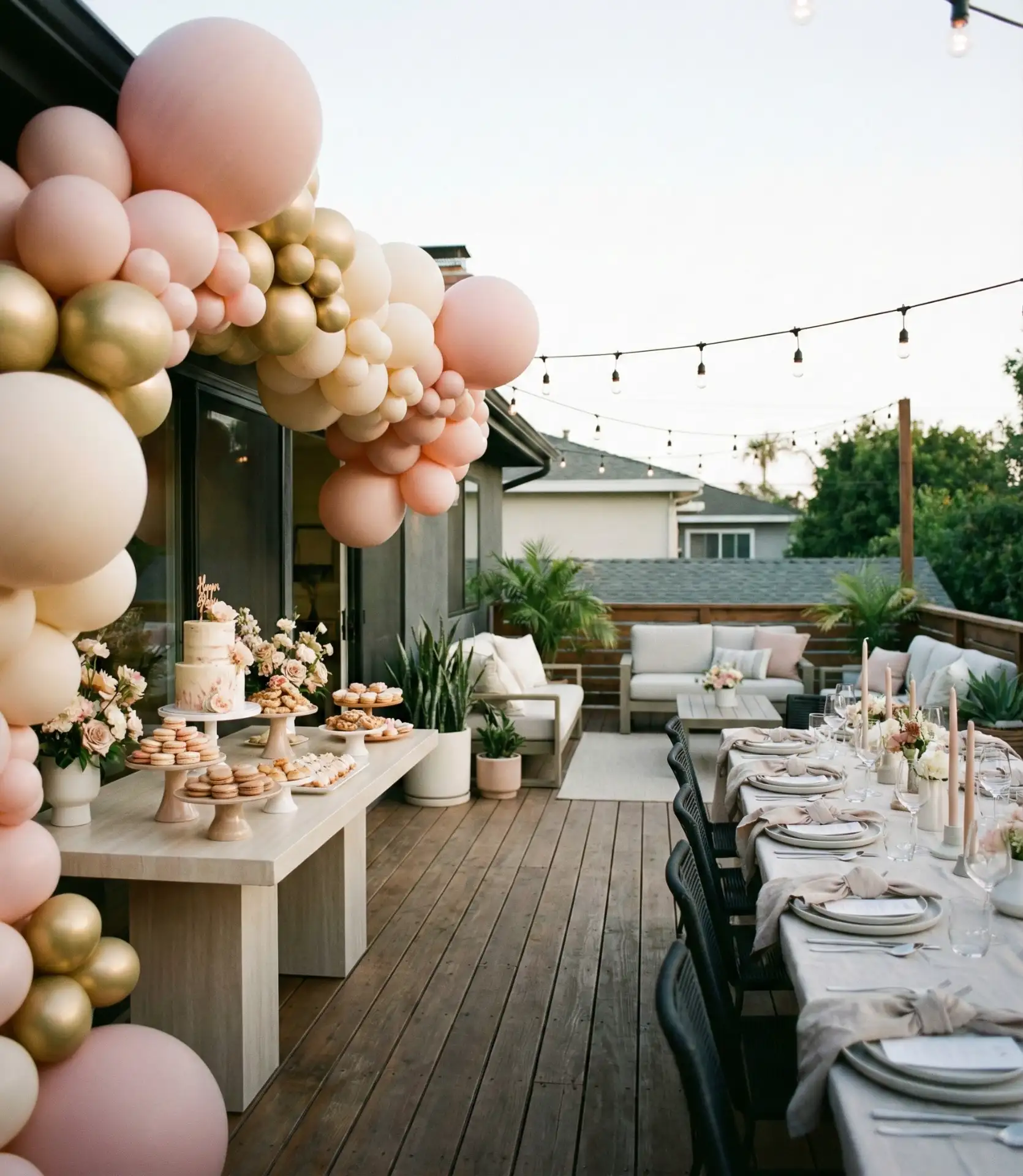 Chic Birthday Party Celebration Deck 1