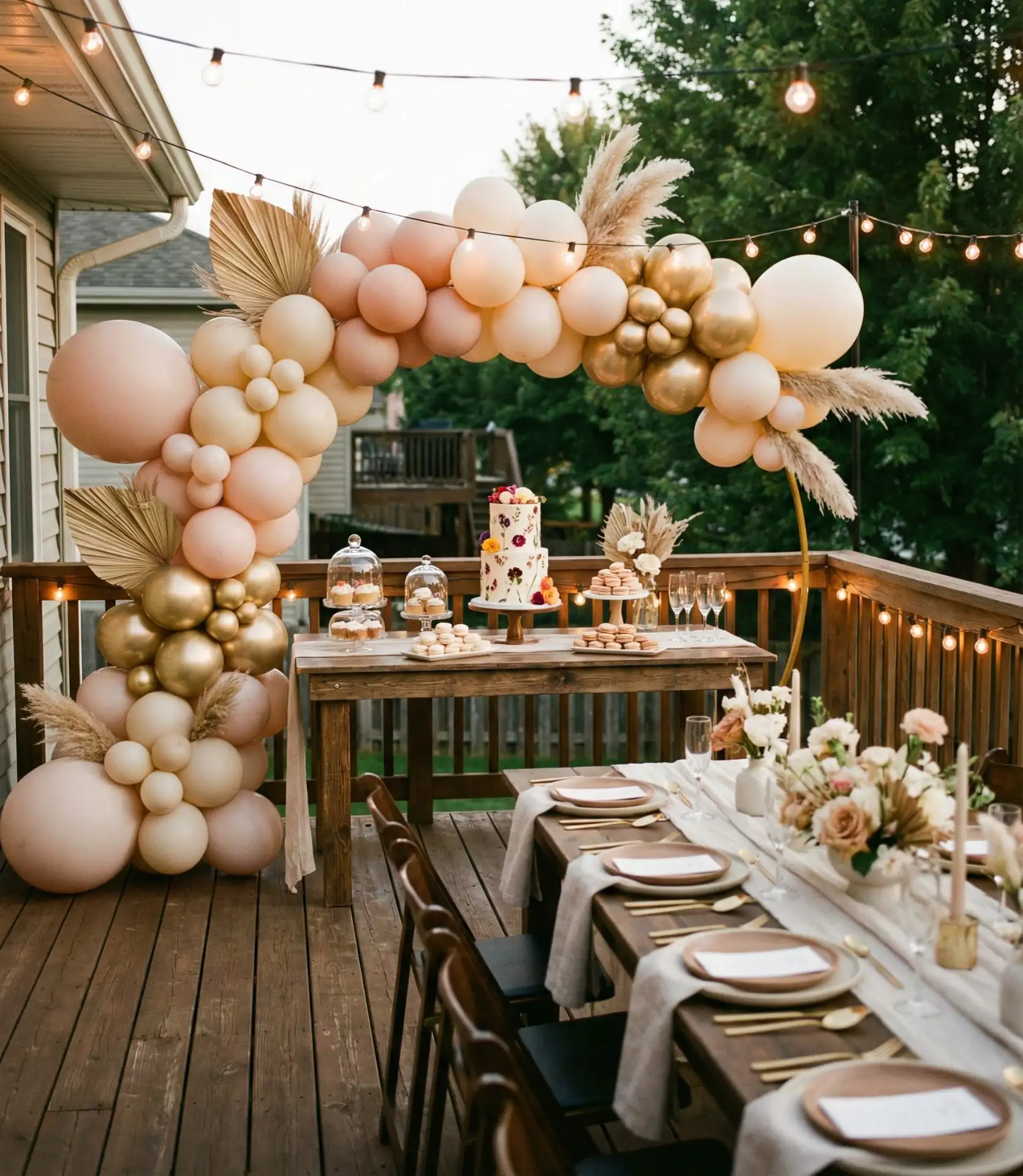 Chic Birthday Party Celebration Deck 2