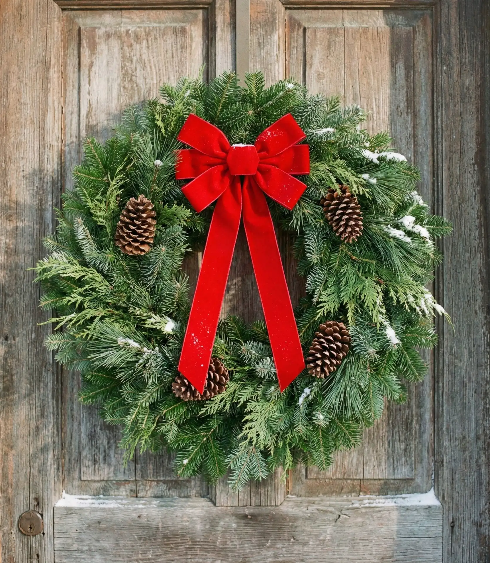 Christmas Outdoor Wreath Displays 1