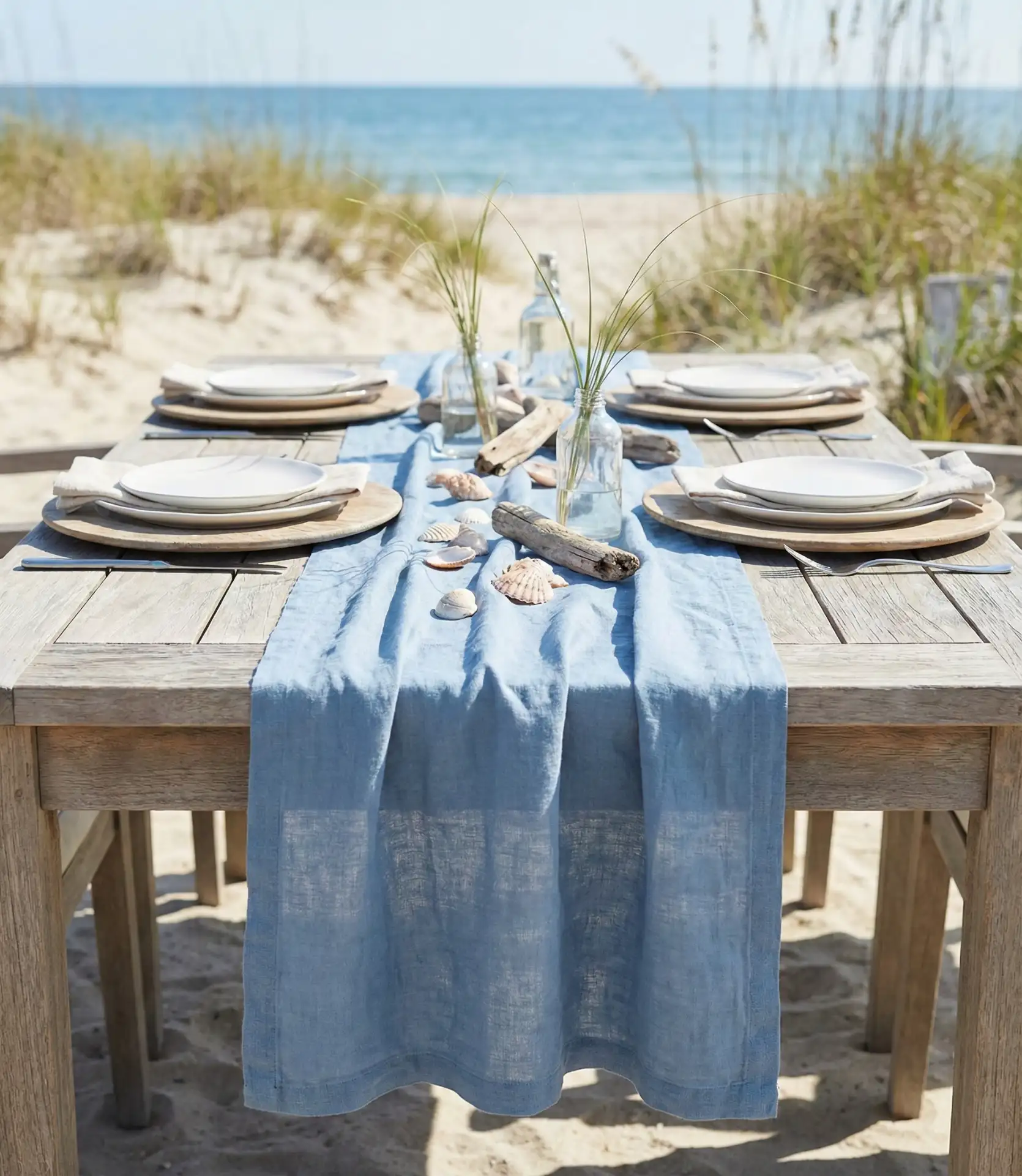 Coastal Blues with Weathered Wood Accents 1
