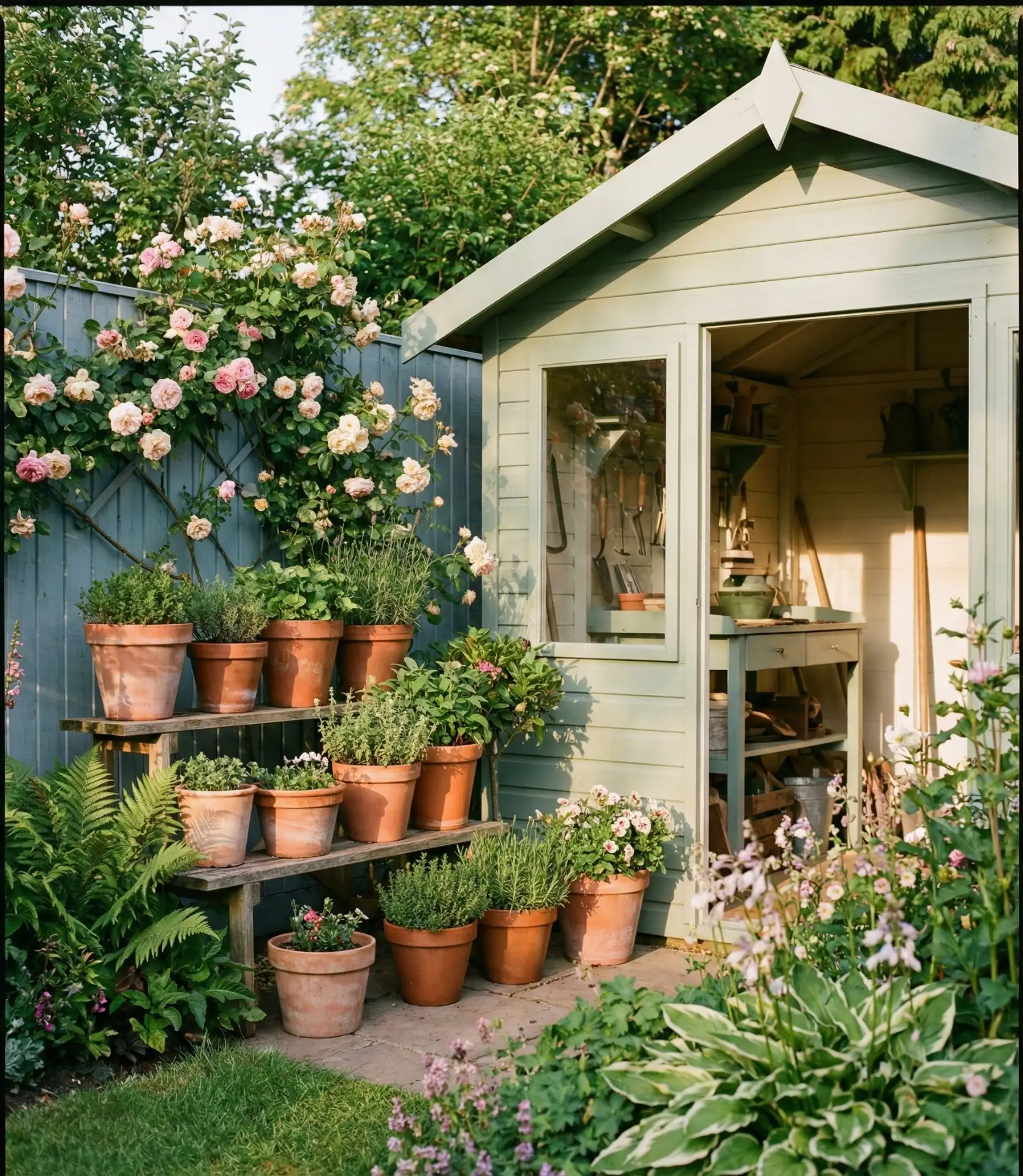 Color-Inspired Garden Paint Scheme 1