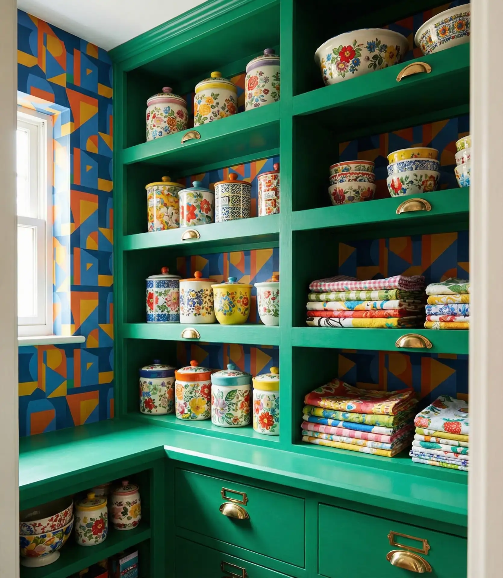 Colorful Maximalist Pantry 2