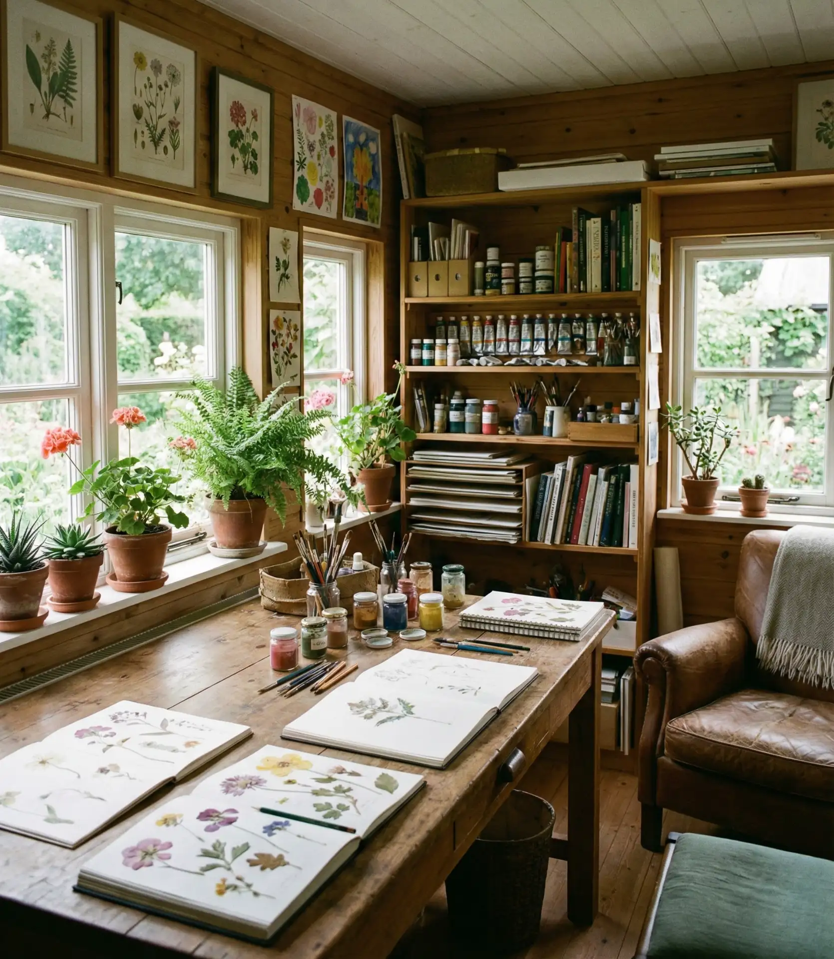 Colouring Book Garden Workshop Space 1