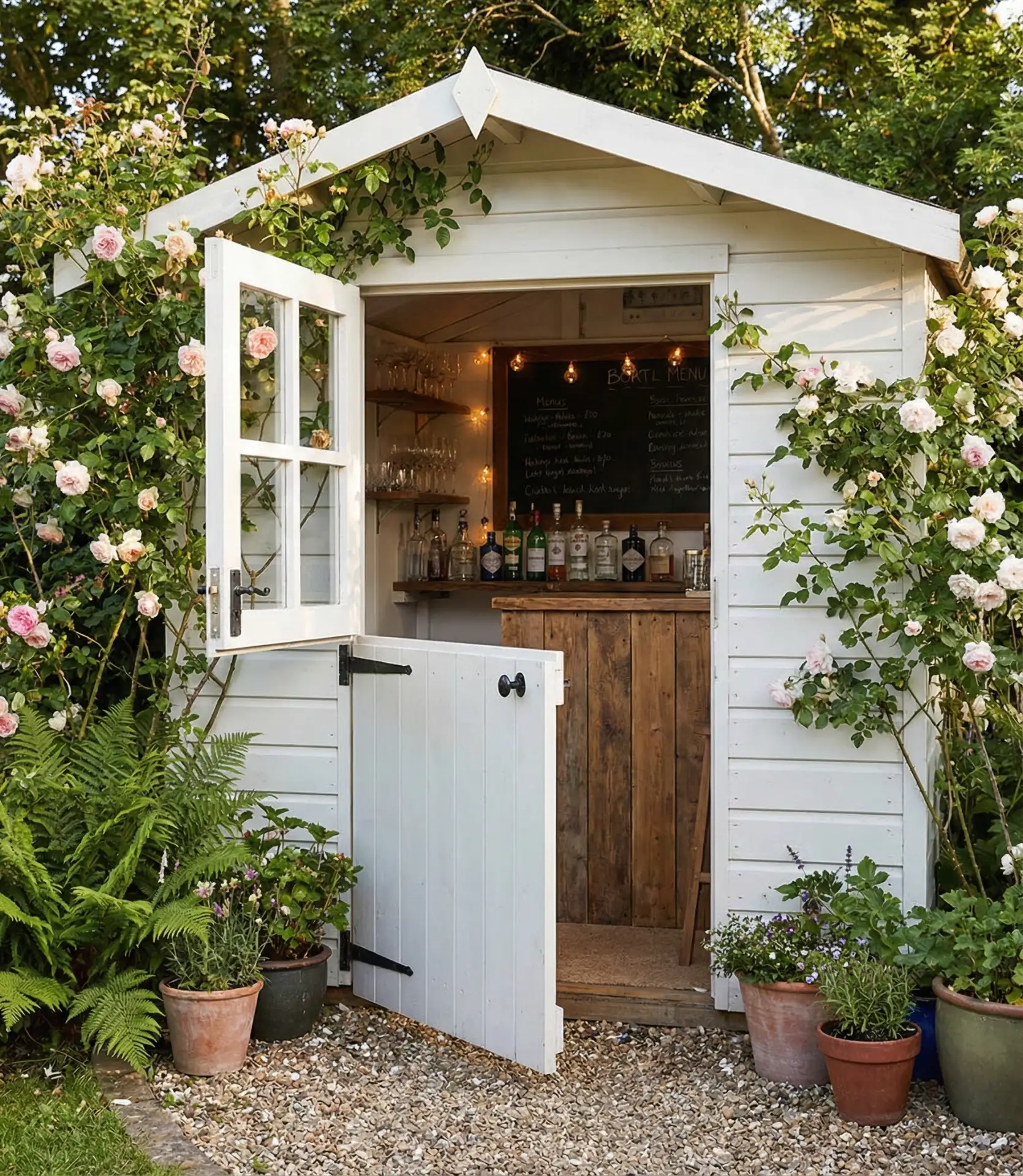 Converted Garden Shed Bar Station 2