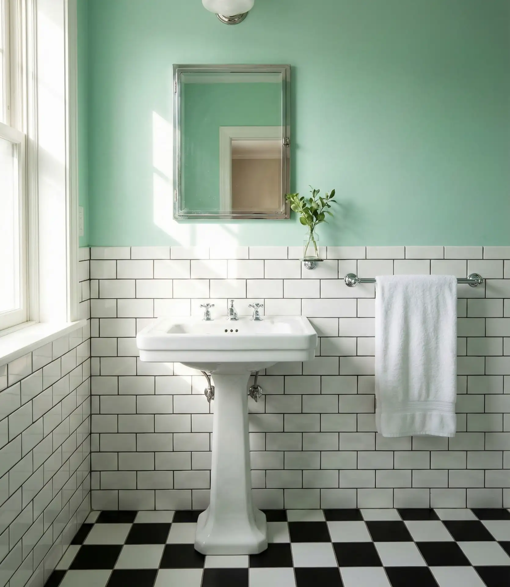 Cool Mint and Pale Green 1