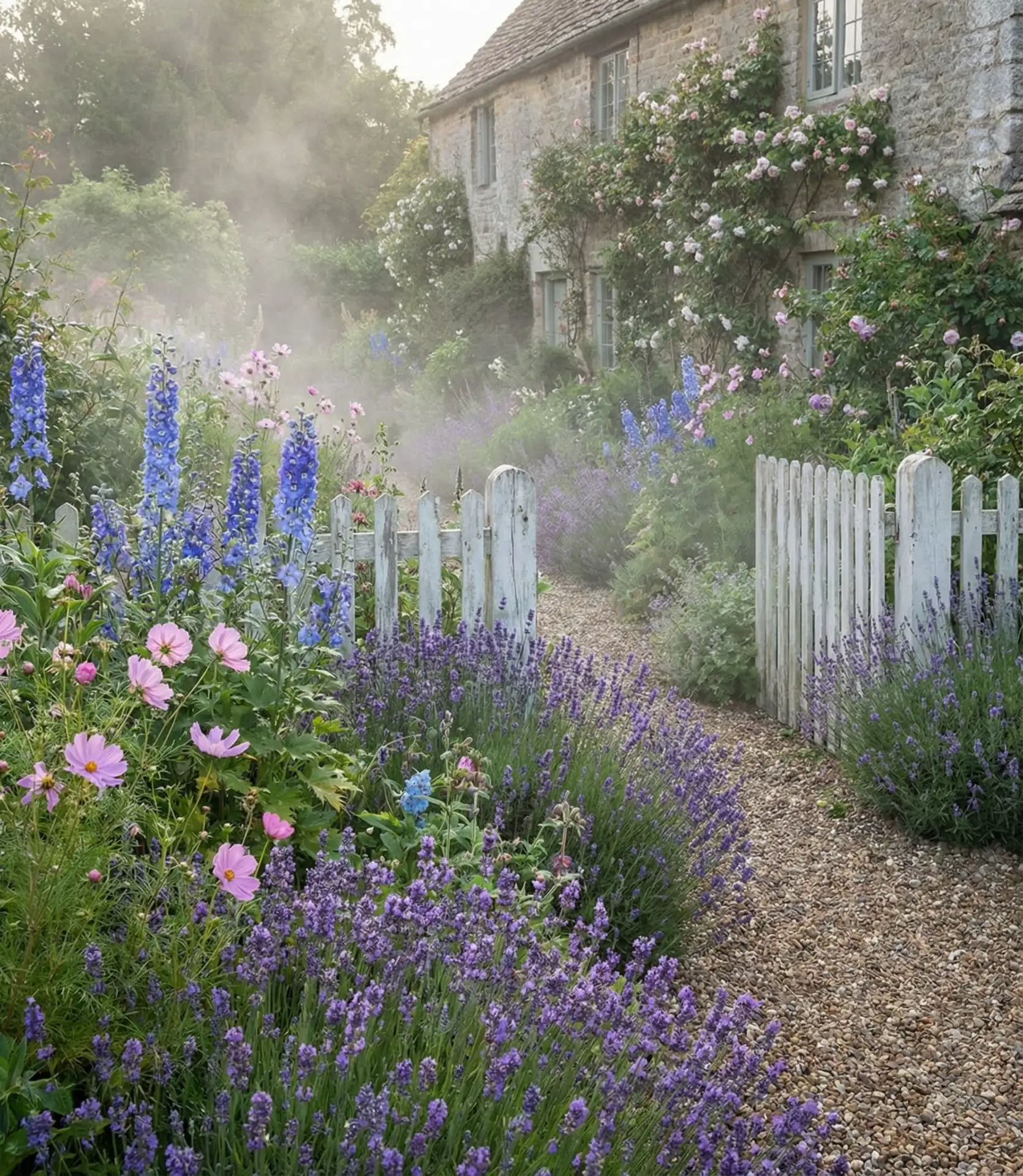 Cottage Garden Butterfly Paradise 1