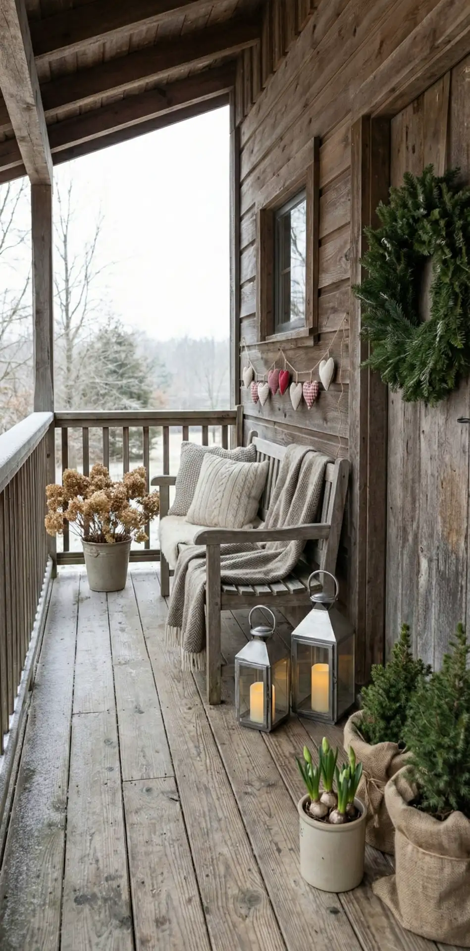 Country Porch Love Garland 1