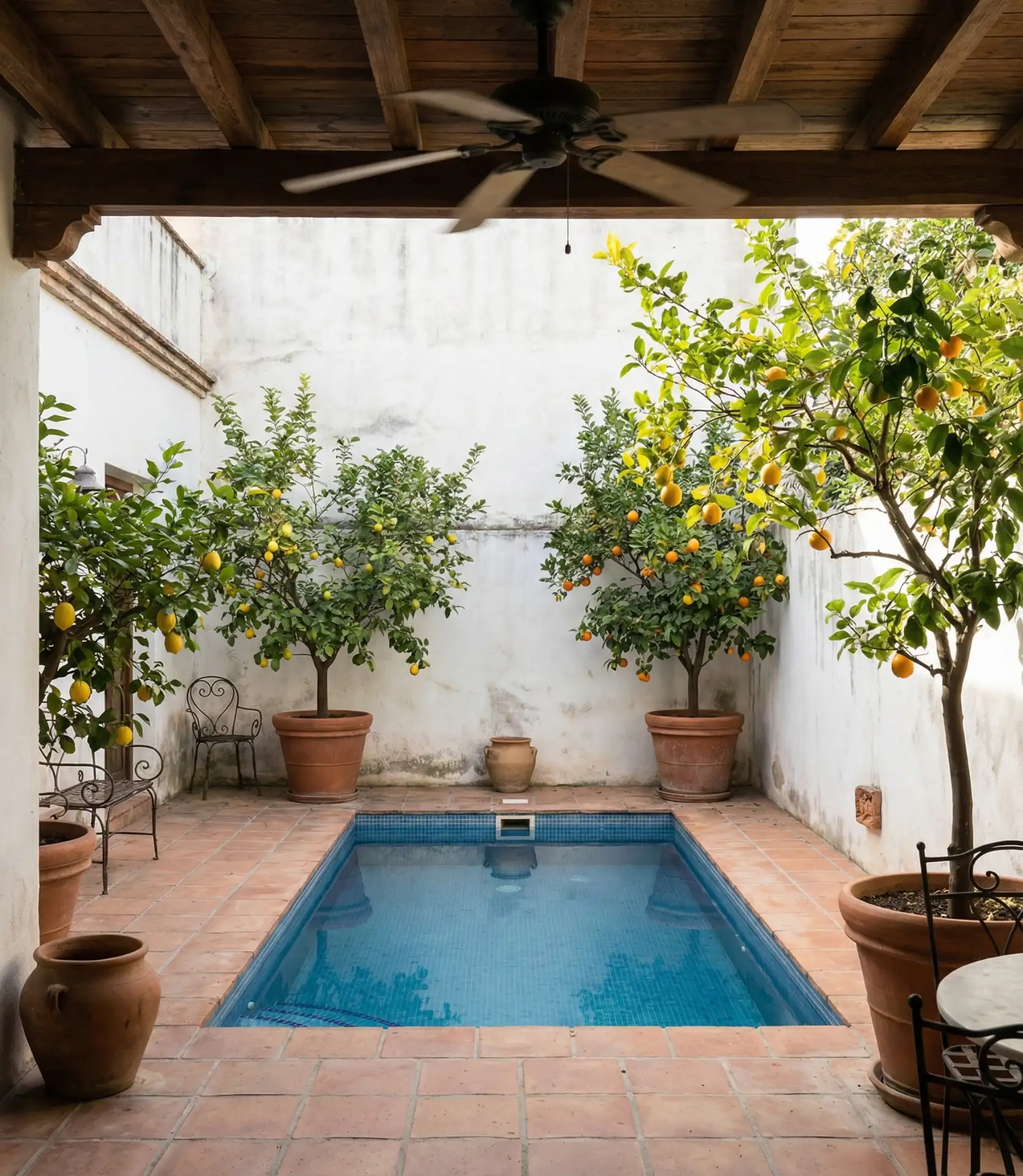 Courtyard Pool with Covered Lanai 1