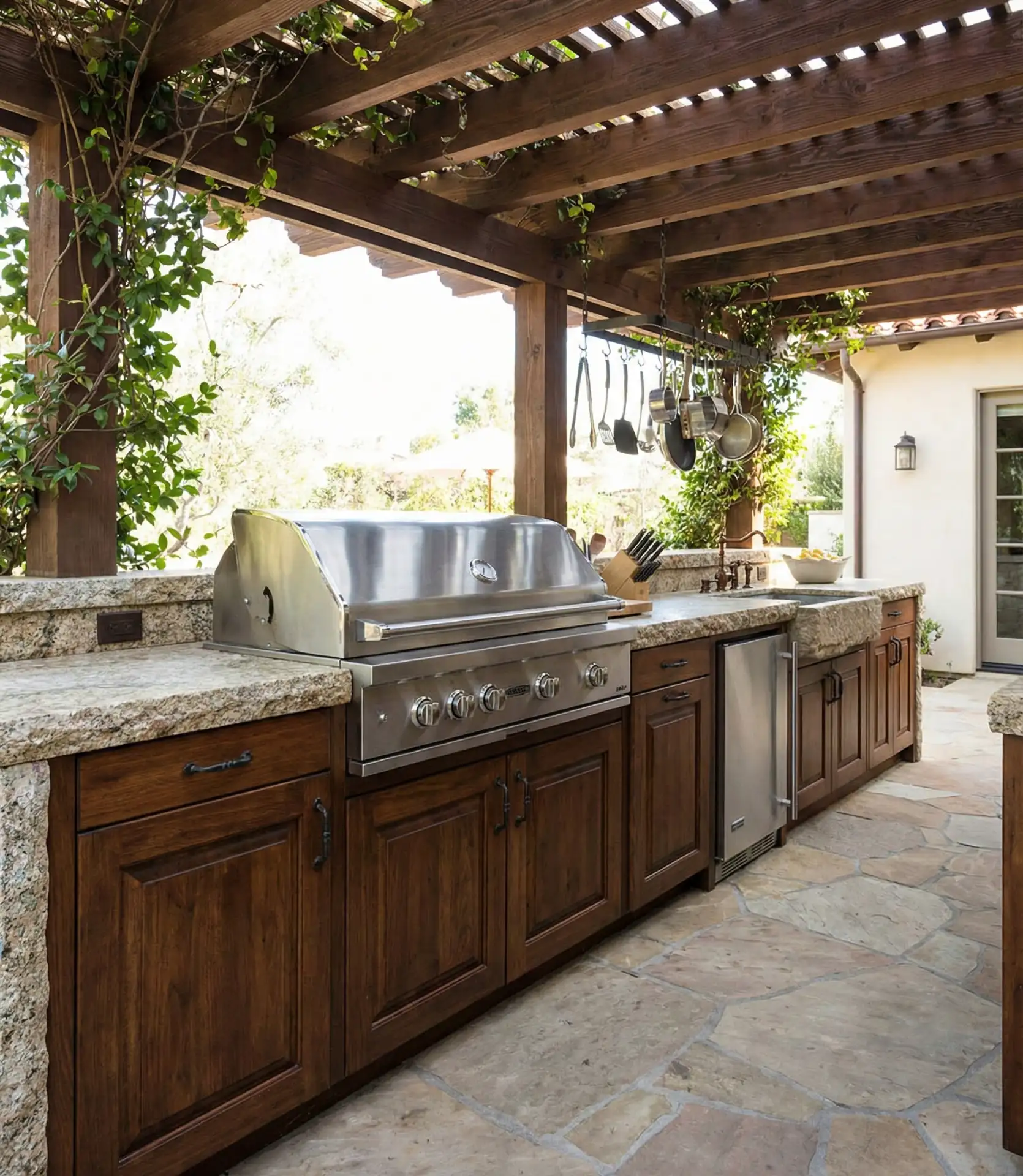 Covered Outdoor Kitchen 2