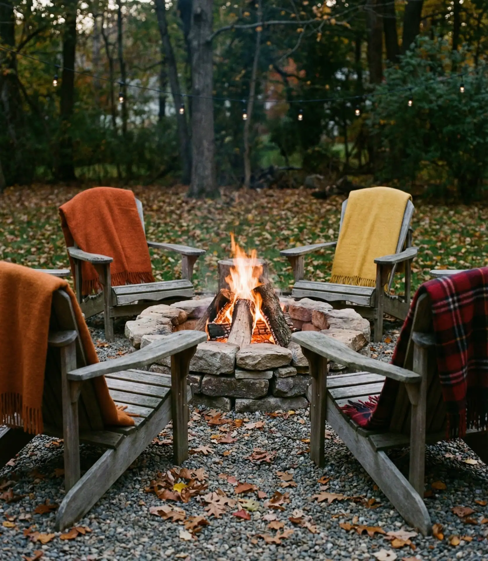 Cozy Autumn Fire Pit Gathering 1