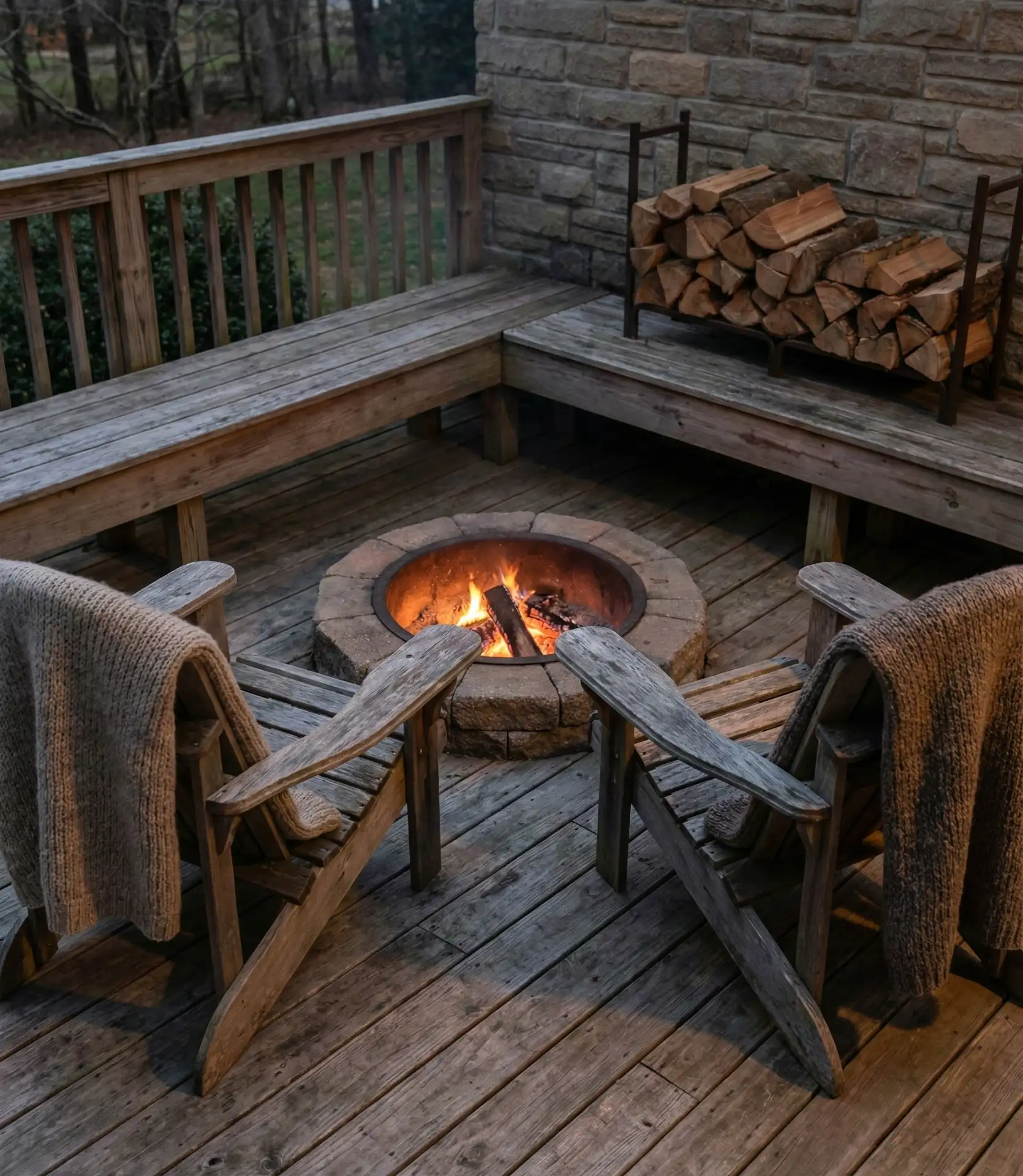 Cozy Corner Deck with Fire Feature 2