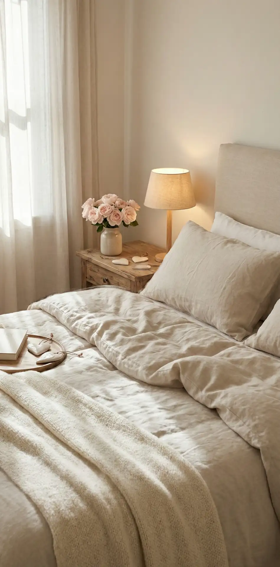 Cozy Master Bedroom Roses 1