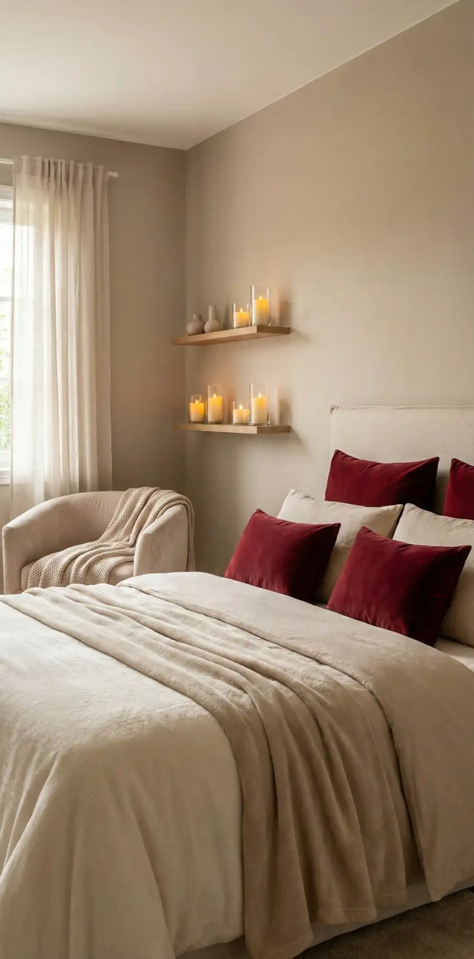 Cozy Red Evening Suite 2