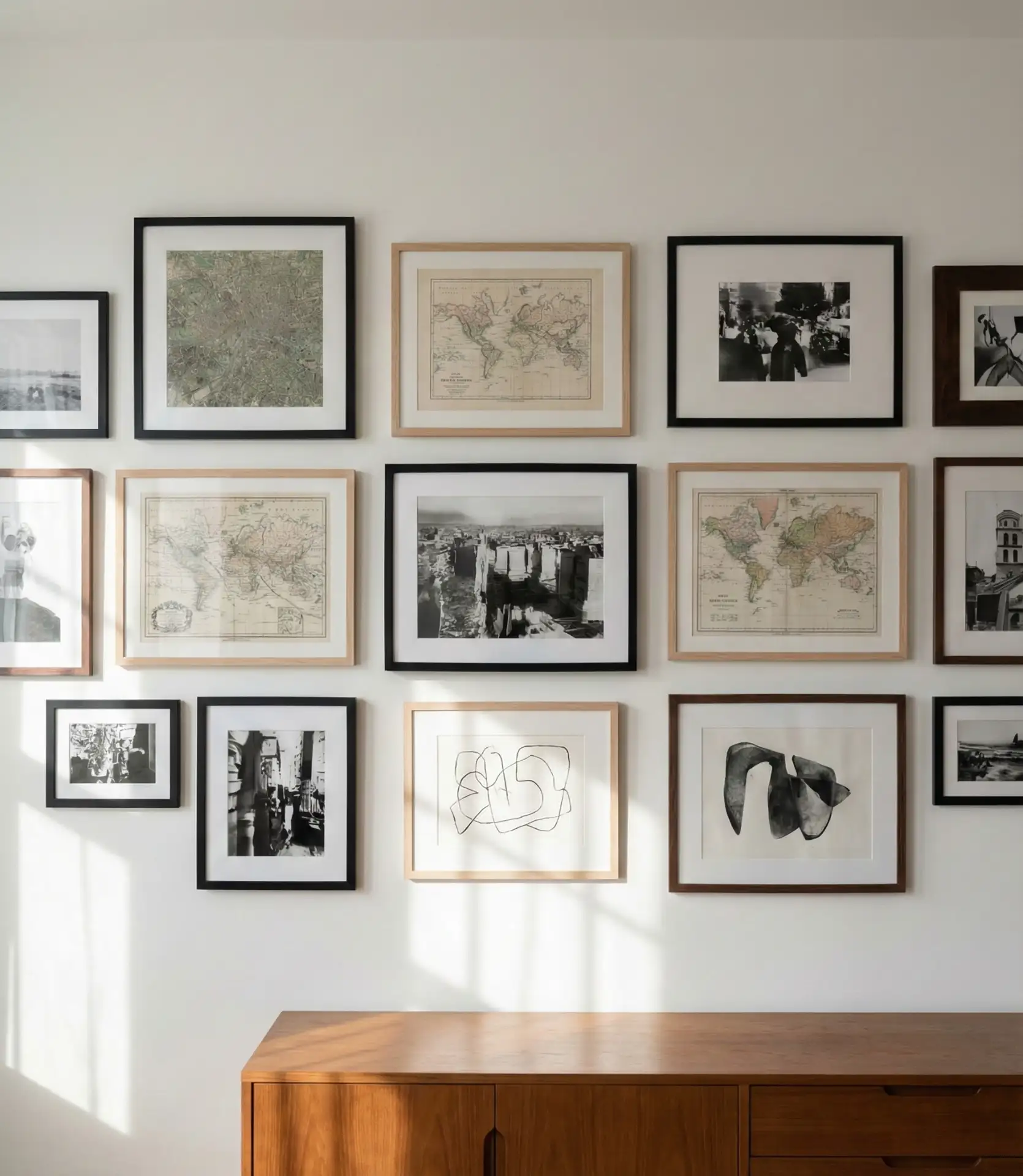 Curated Flat Gallery Wall 1