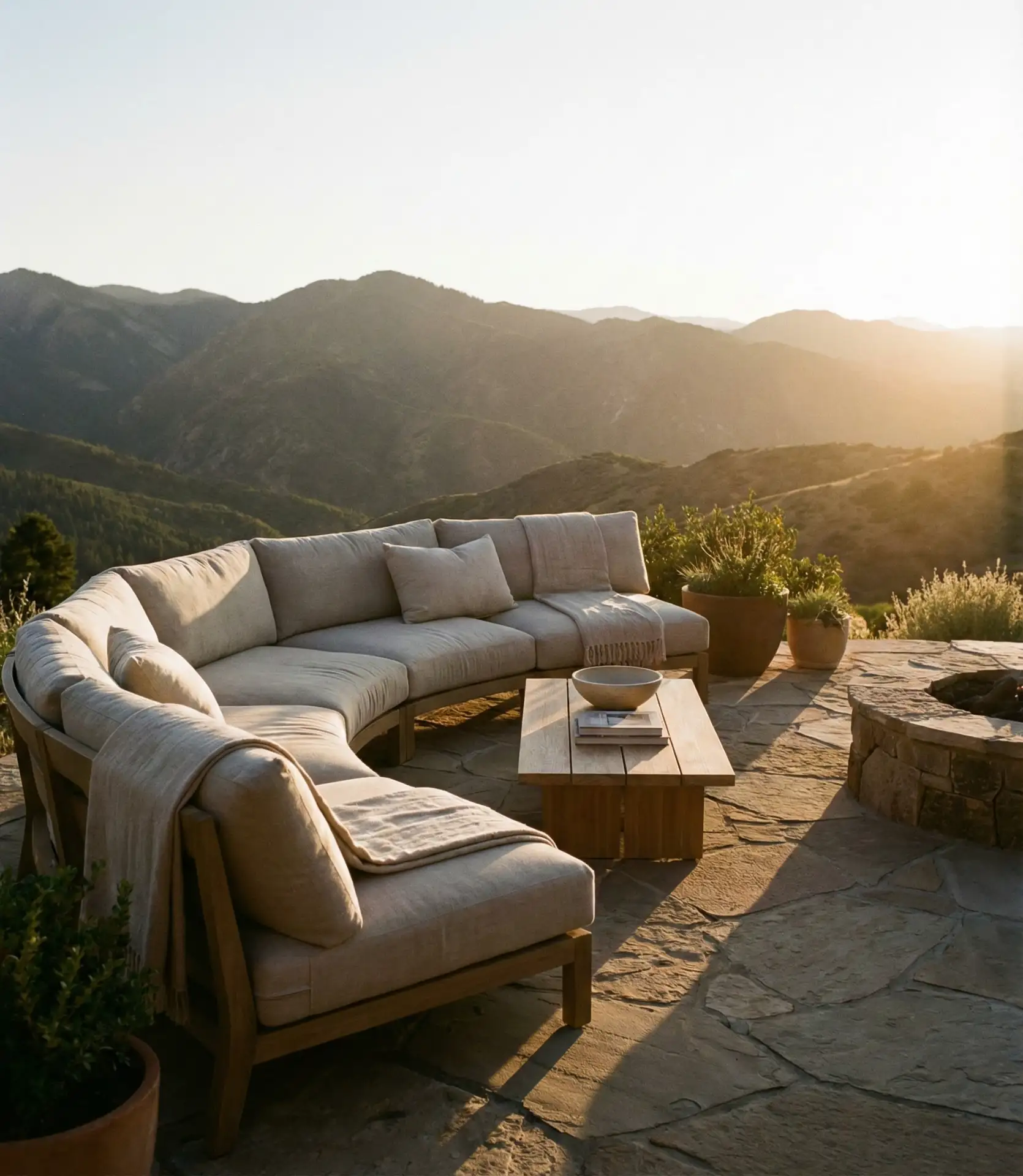 Curved Sectional for Panoramic Views 2