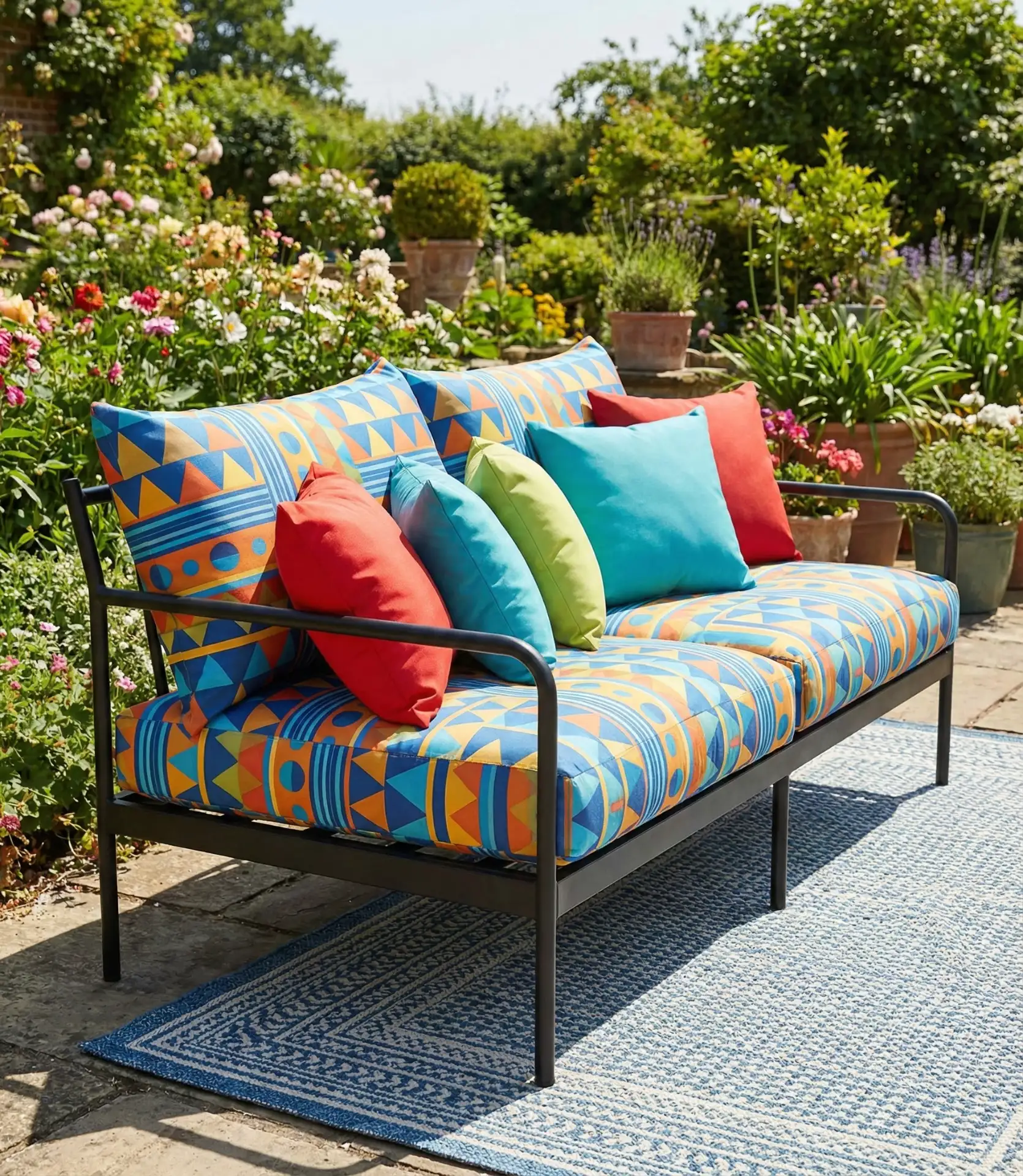 Cushion-Forward Design with Bold Textiles 2