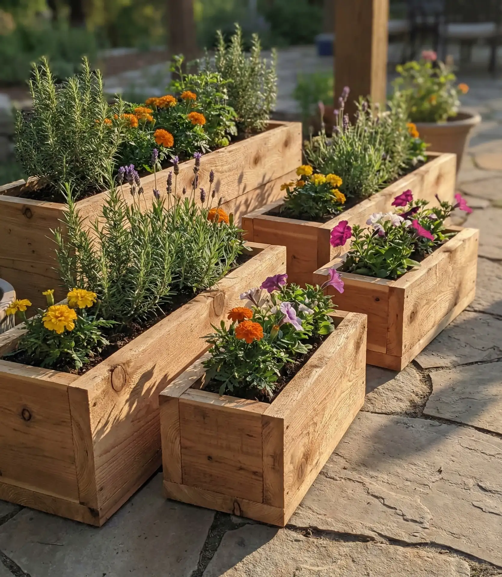 DIY Cedar Planter Boxes 2