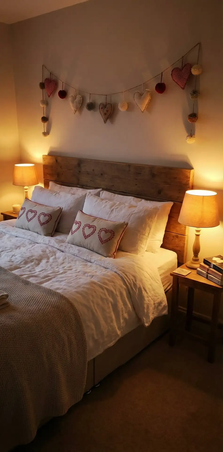 DIY Heart-Inspired Bedroom Accents 1