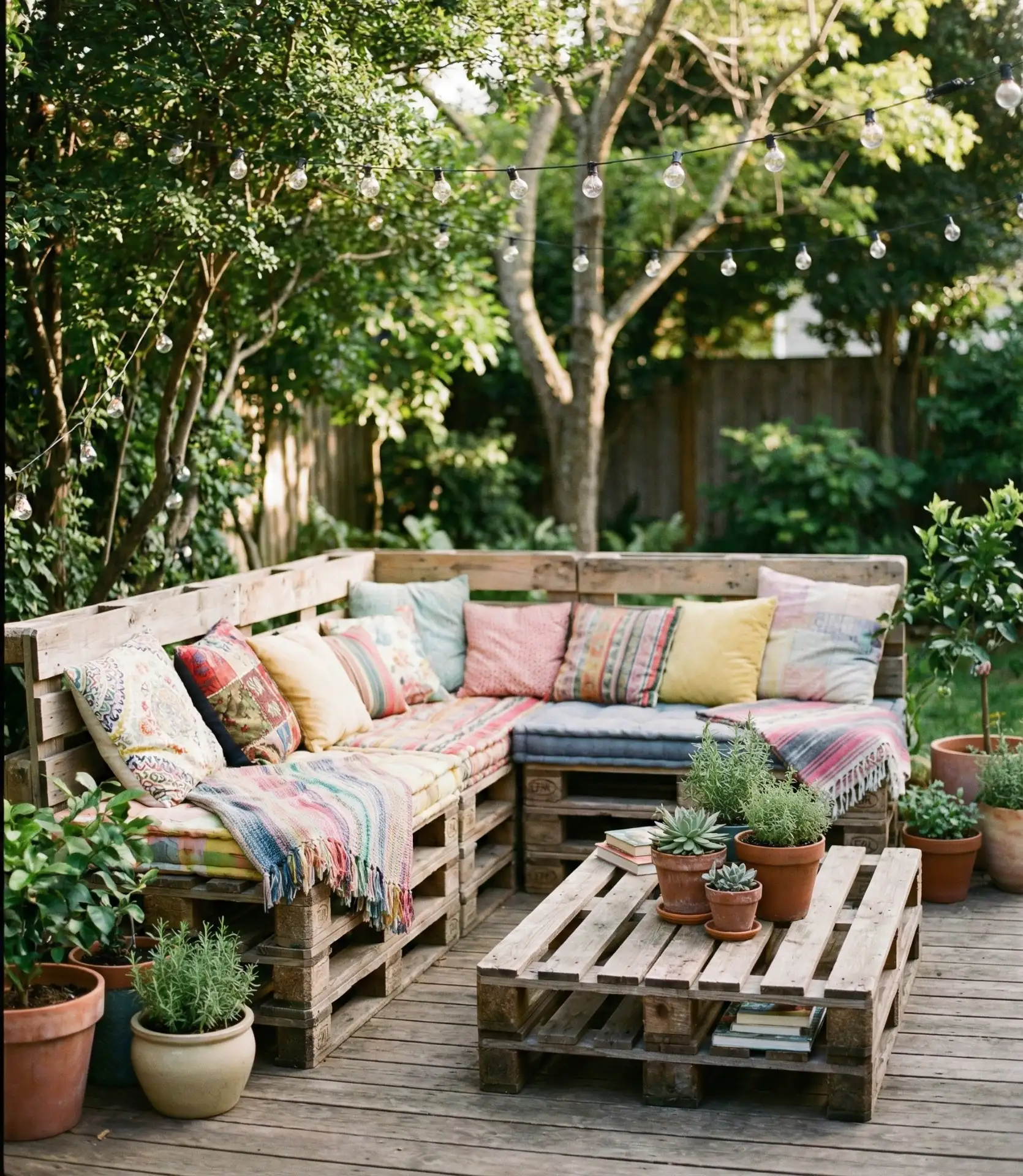 DIY Pallet Furniture Lounge 2