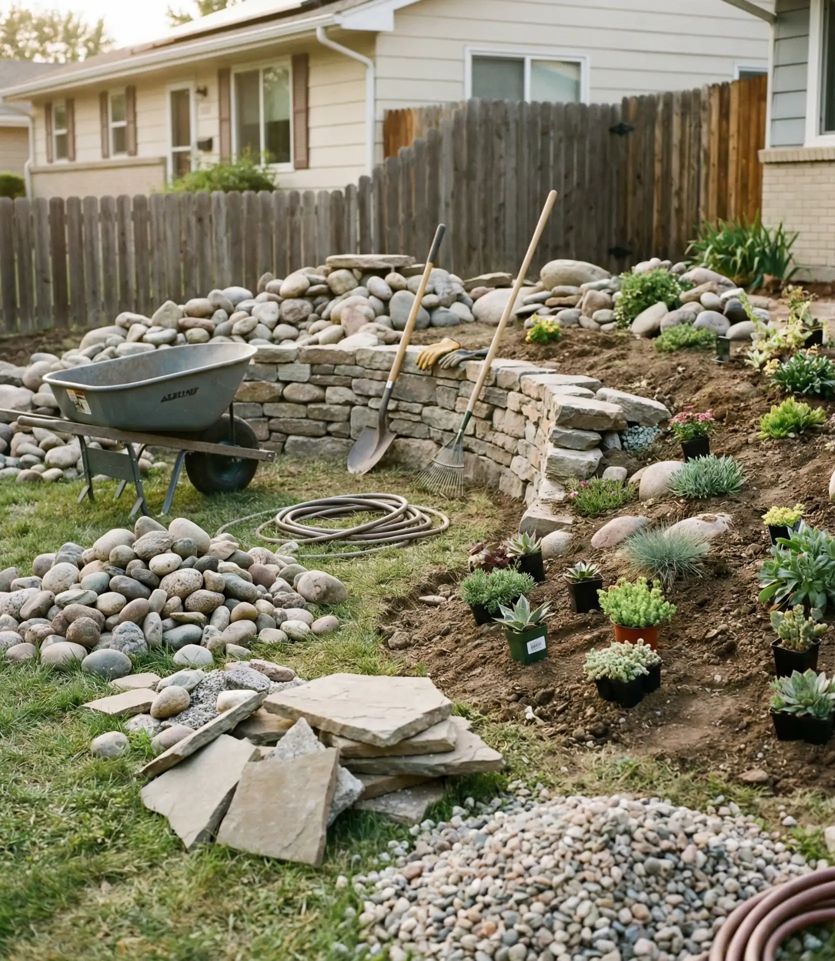 DIY Rock Garden Projects on a Budget 1