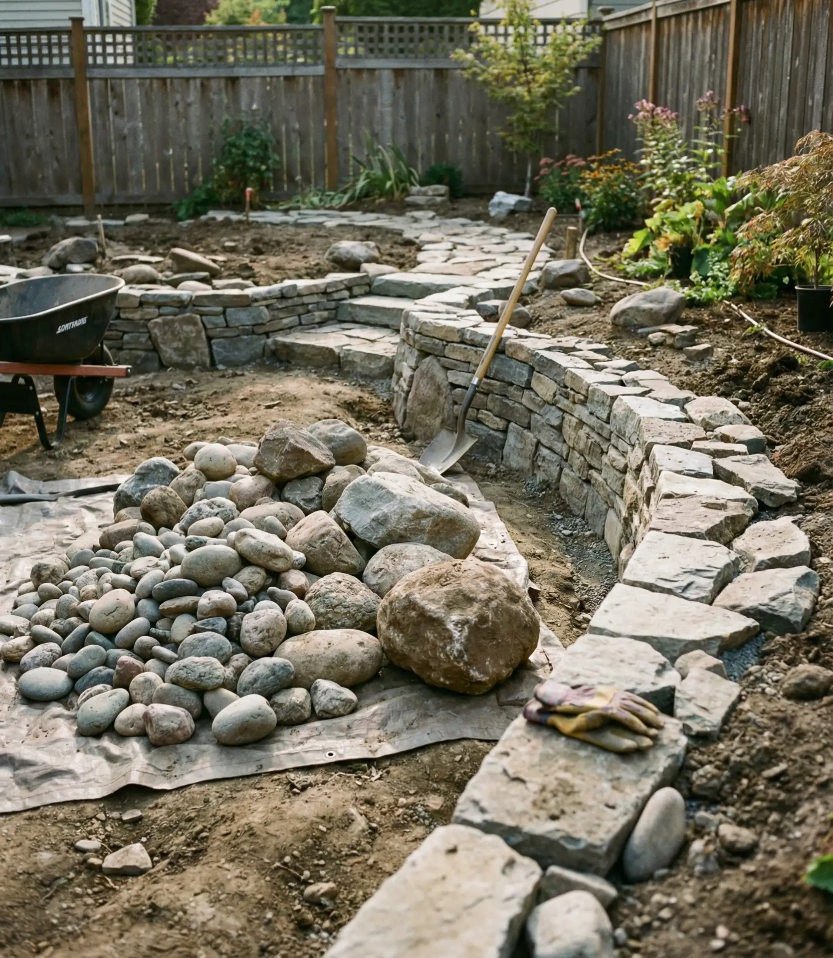 DIY Rock Garden Projects on a Budget 2