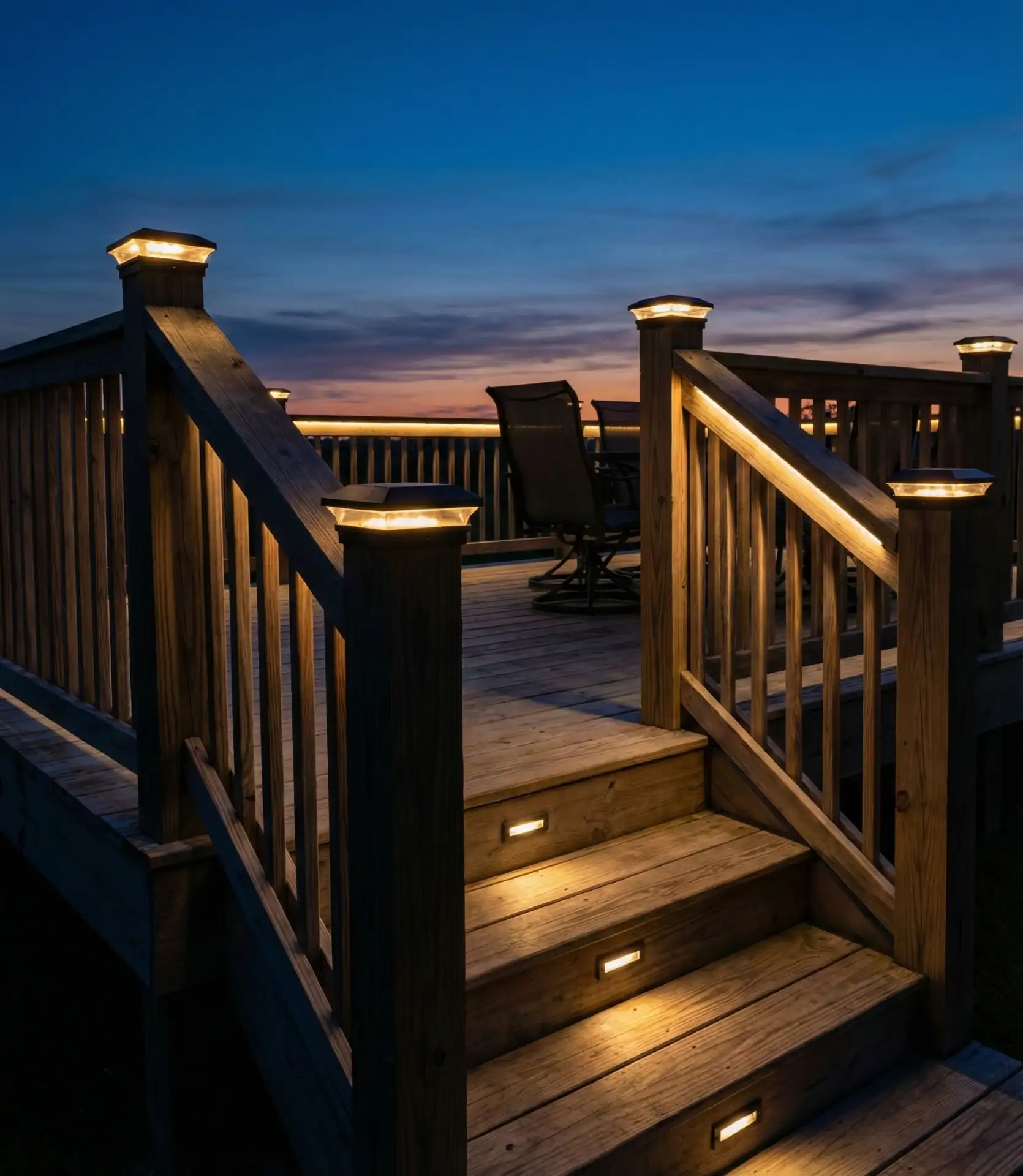Deck with Integrated Lighting 1