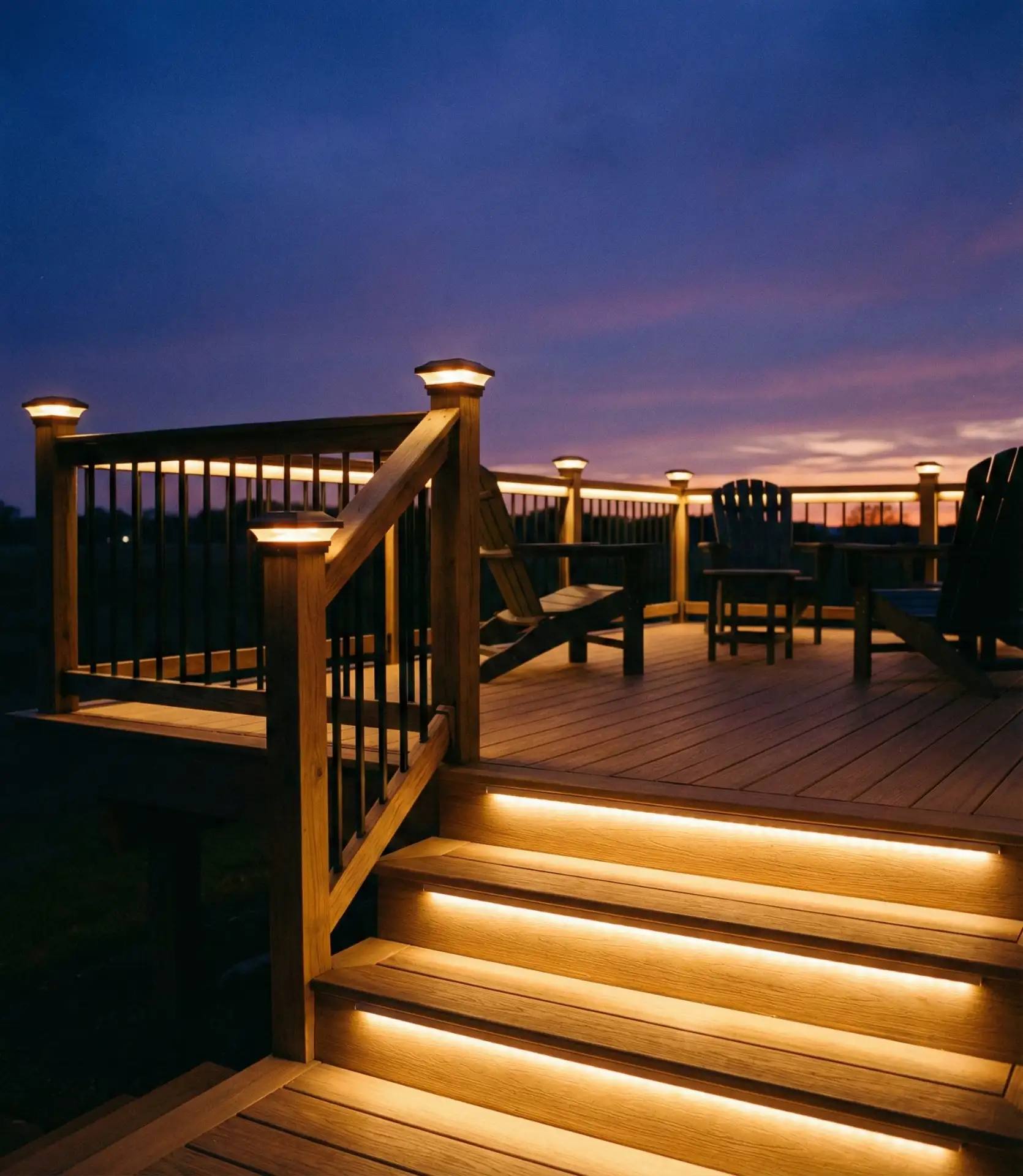 Deck with Integrated Lighting 2