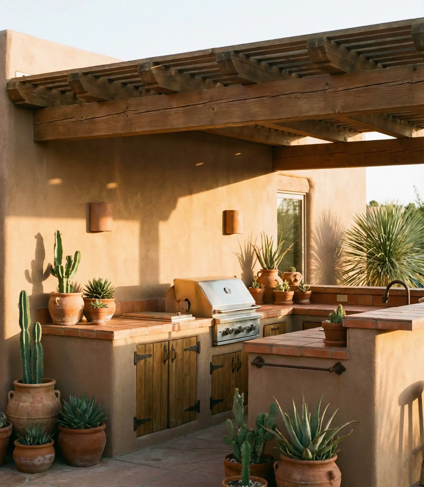 Desert-Inspired Southwestern Kitchen 1