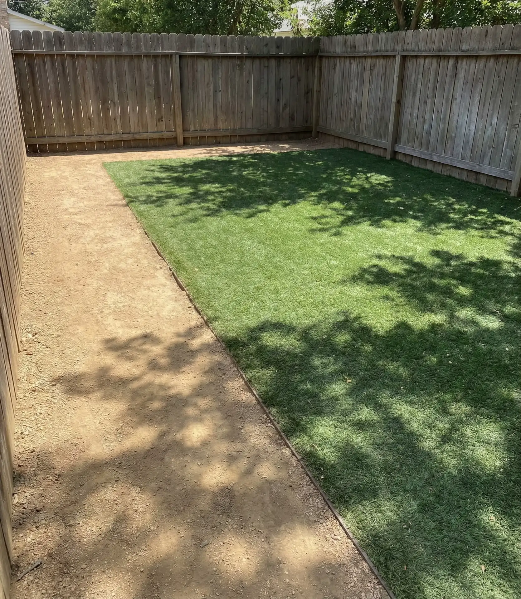 Dog-Friendly Turf and Gravel Run 2