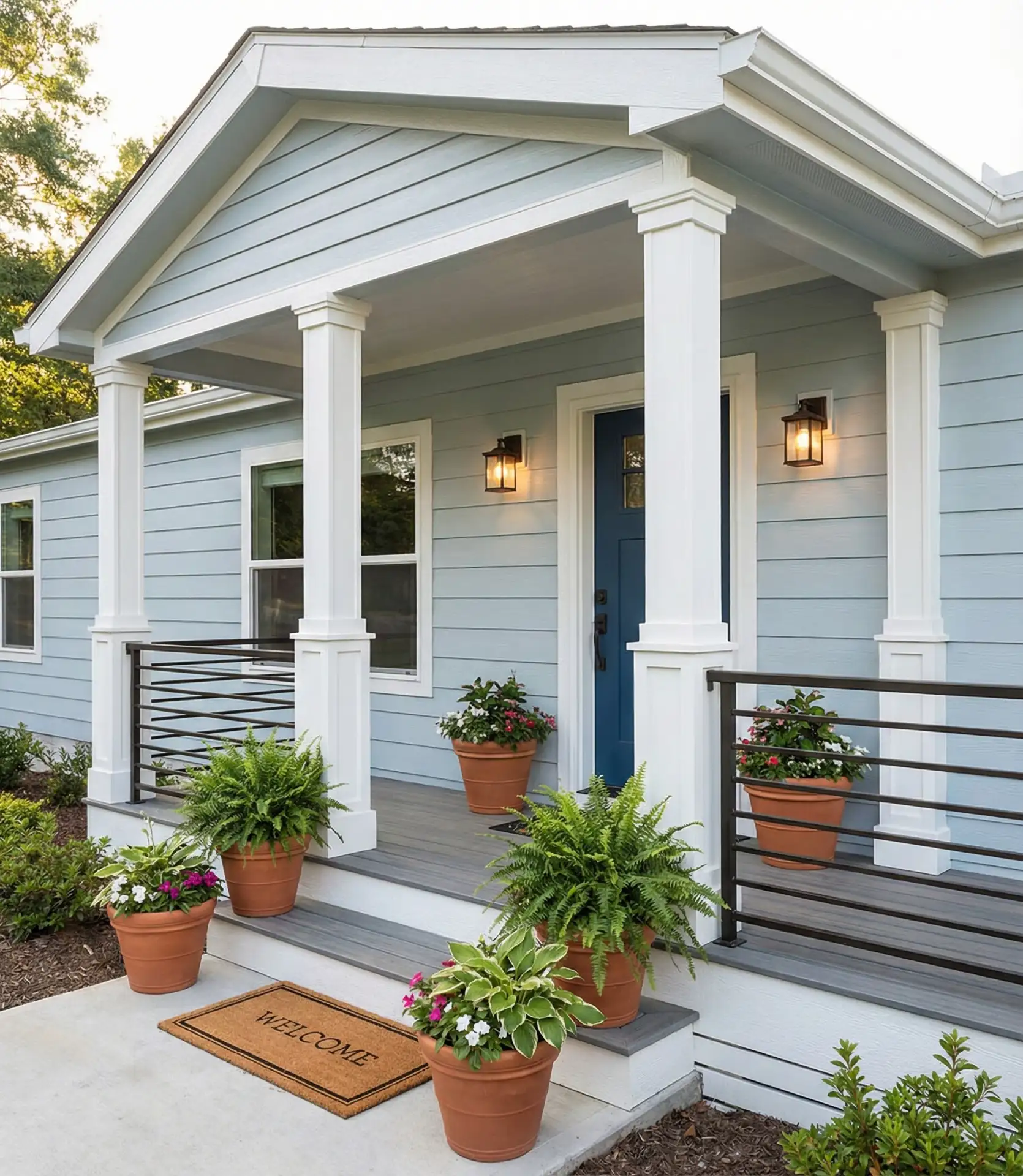 Double Wide Mobile Home Grand Entrances 2