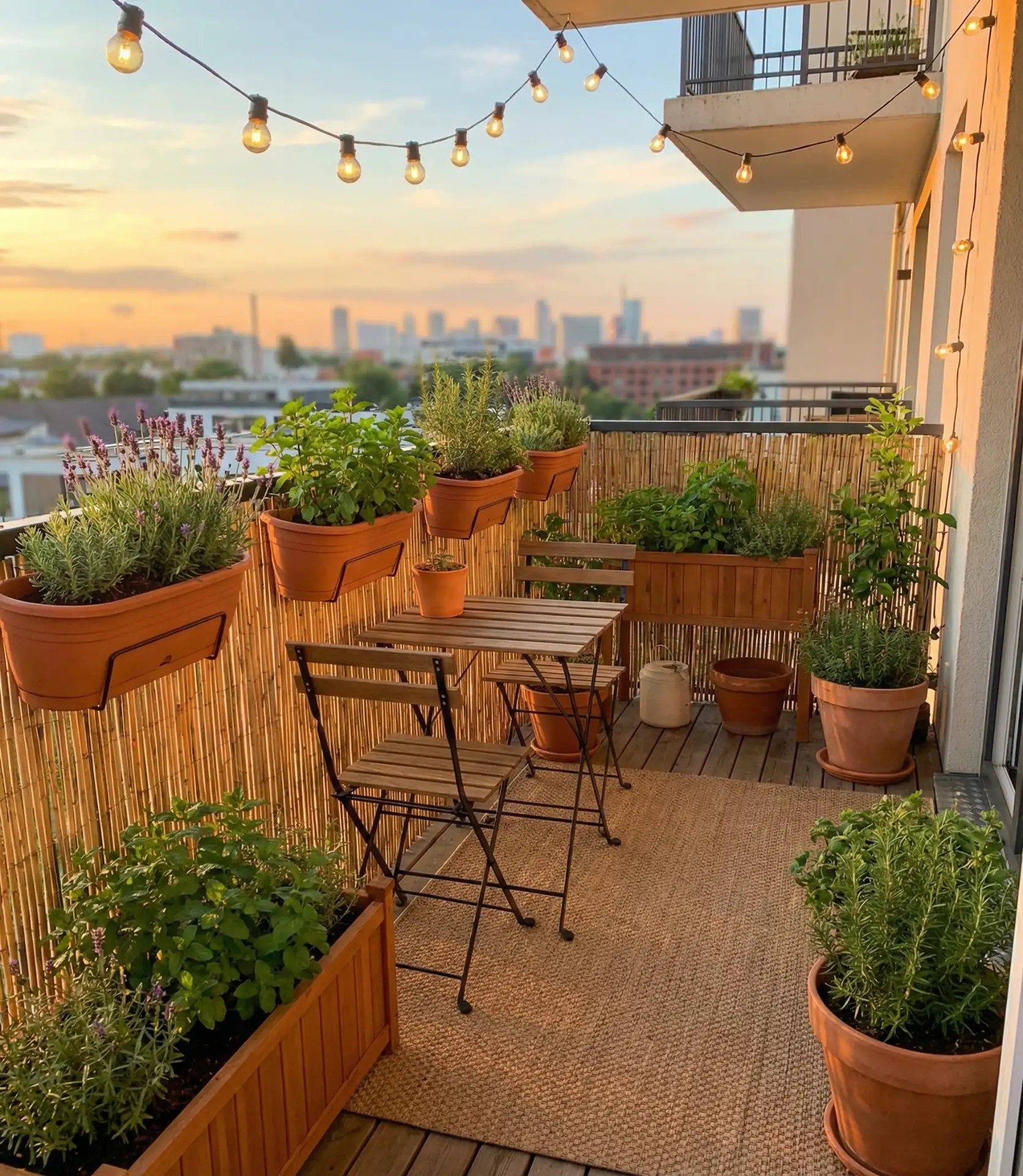 Dramatic Apartment Exterior Balcony 2