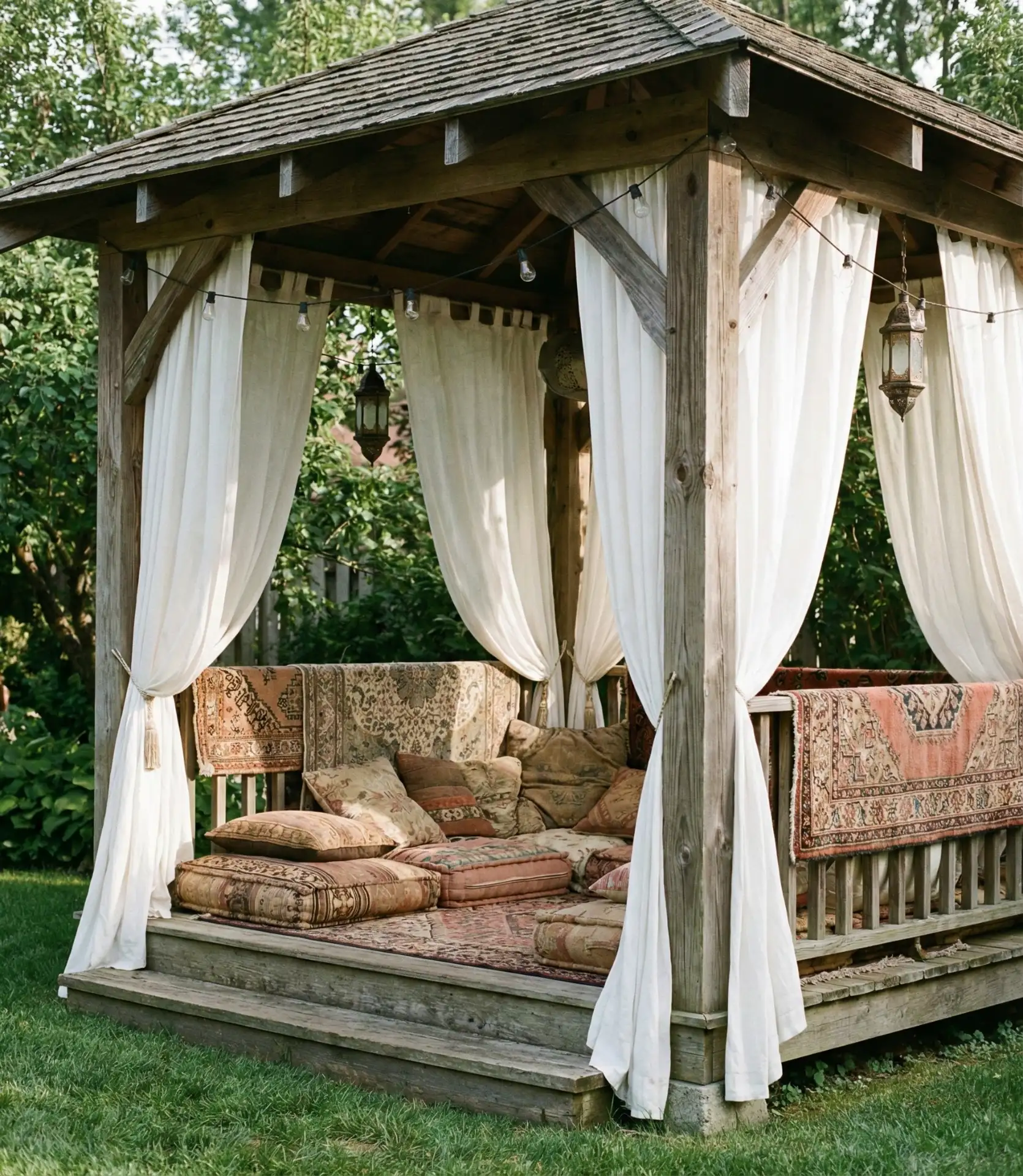 Draped Fabric Bohemian Retreat 2