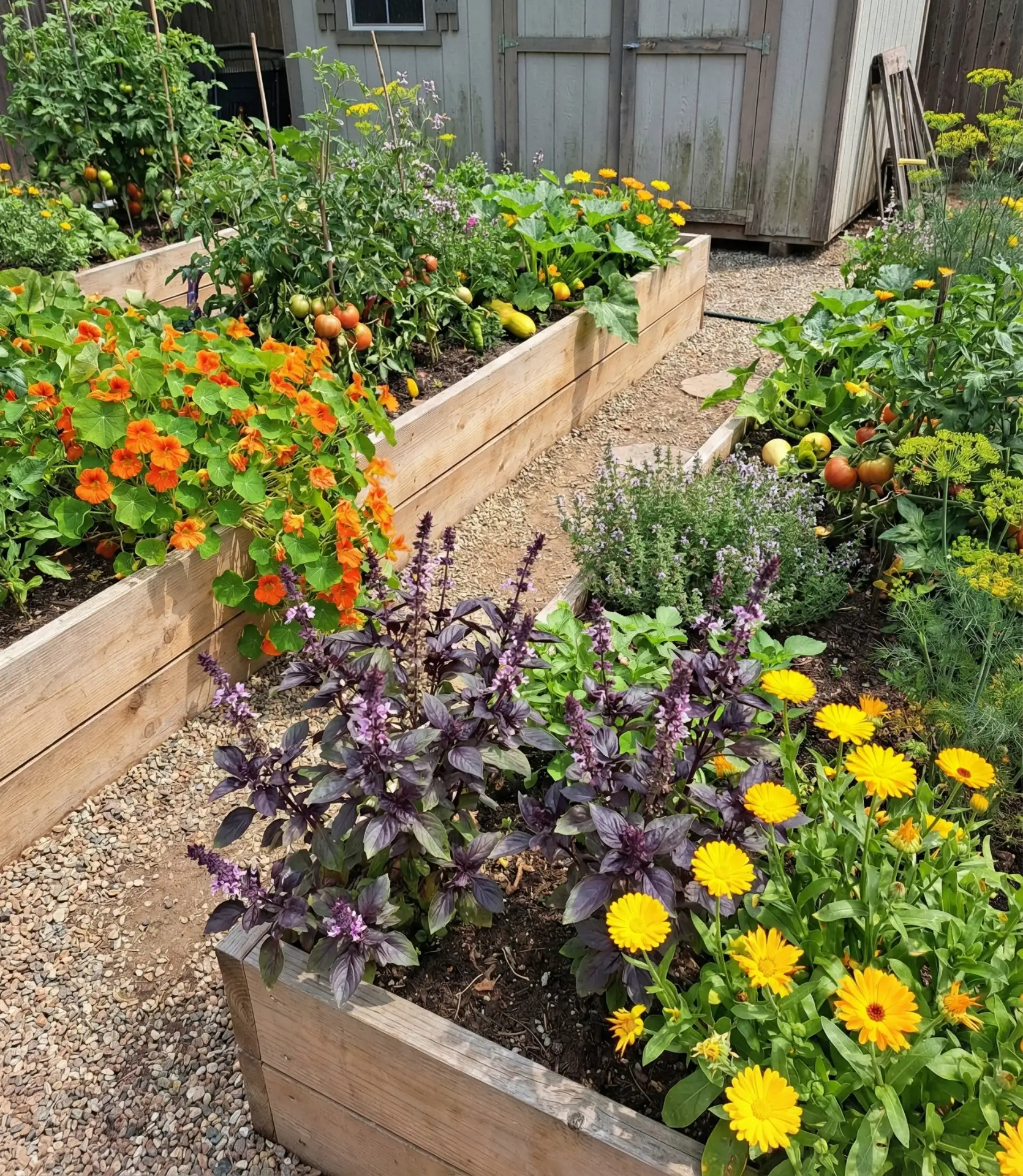 Edible Butterfly Garden Fusion 1