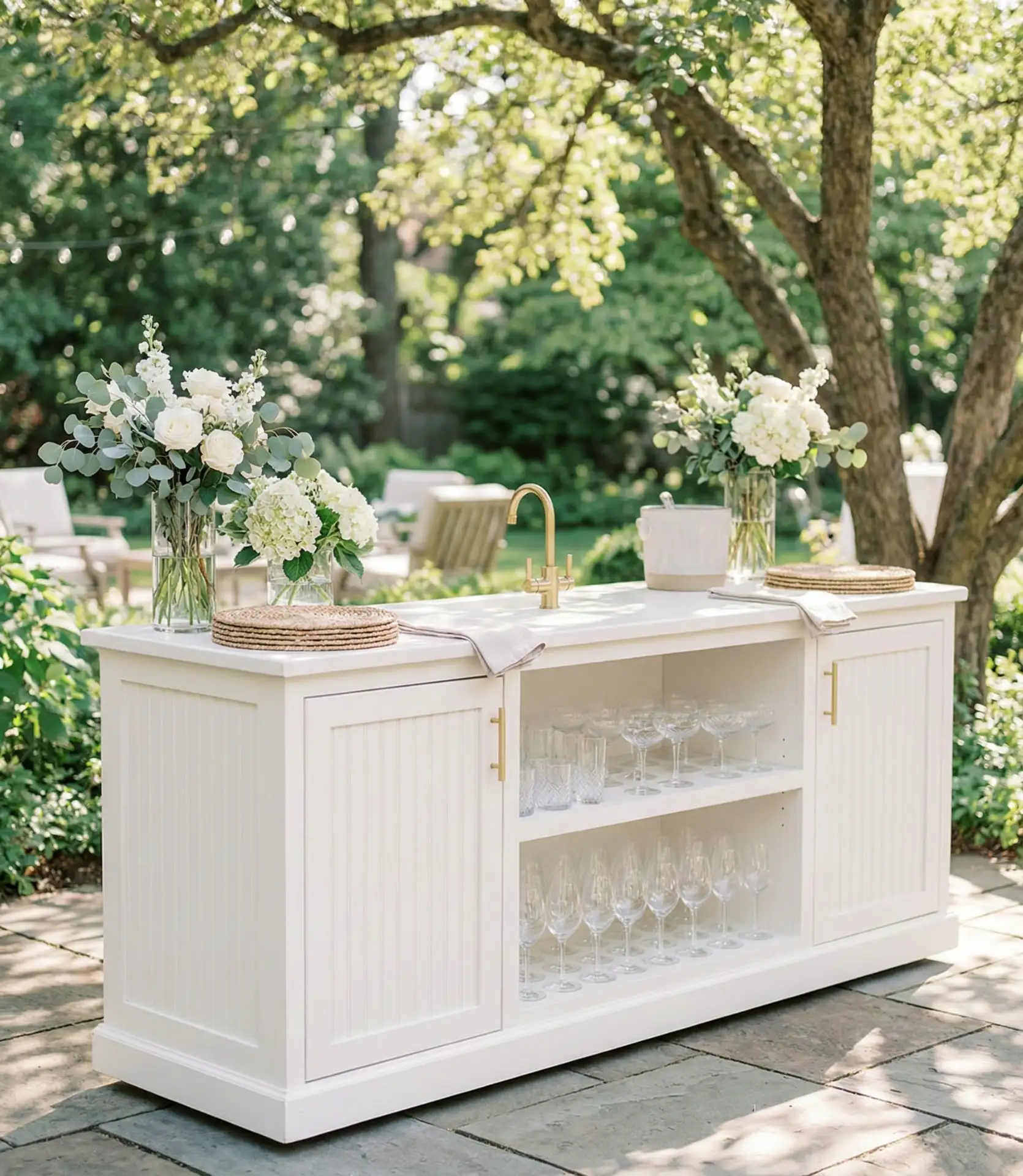Elegant Wedding-Ready White Bar 2