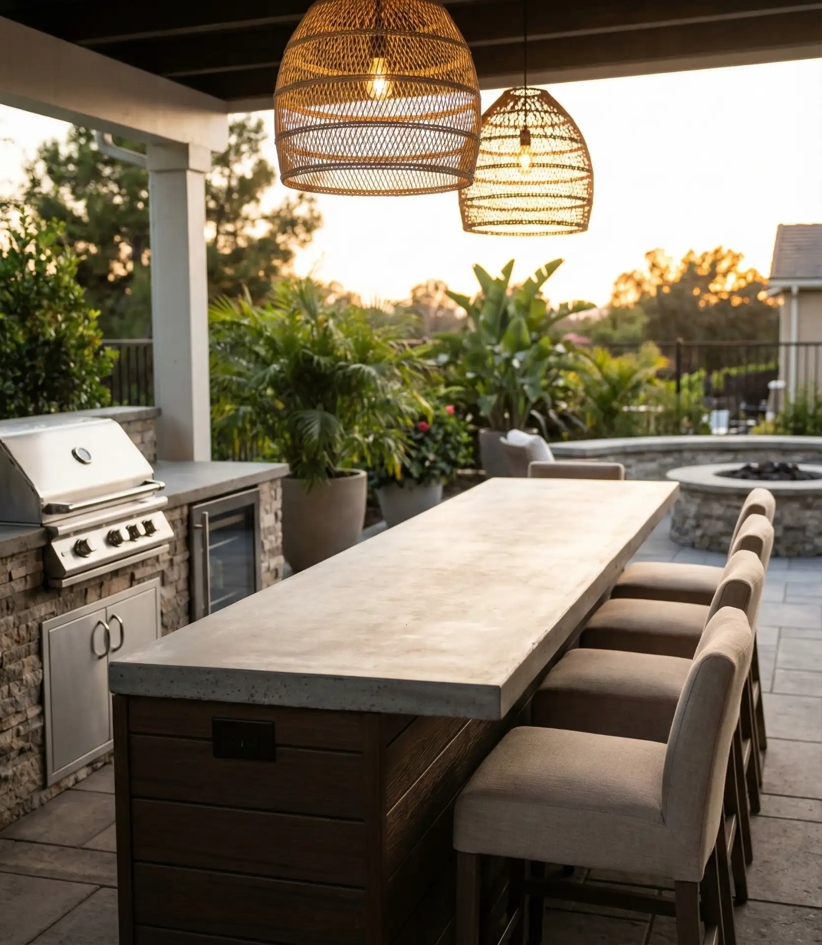 Entertainment-Focused Bar Kitchen 2