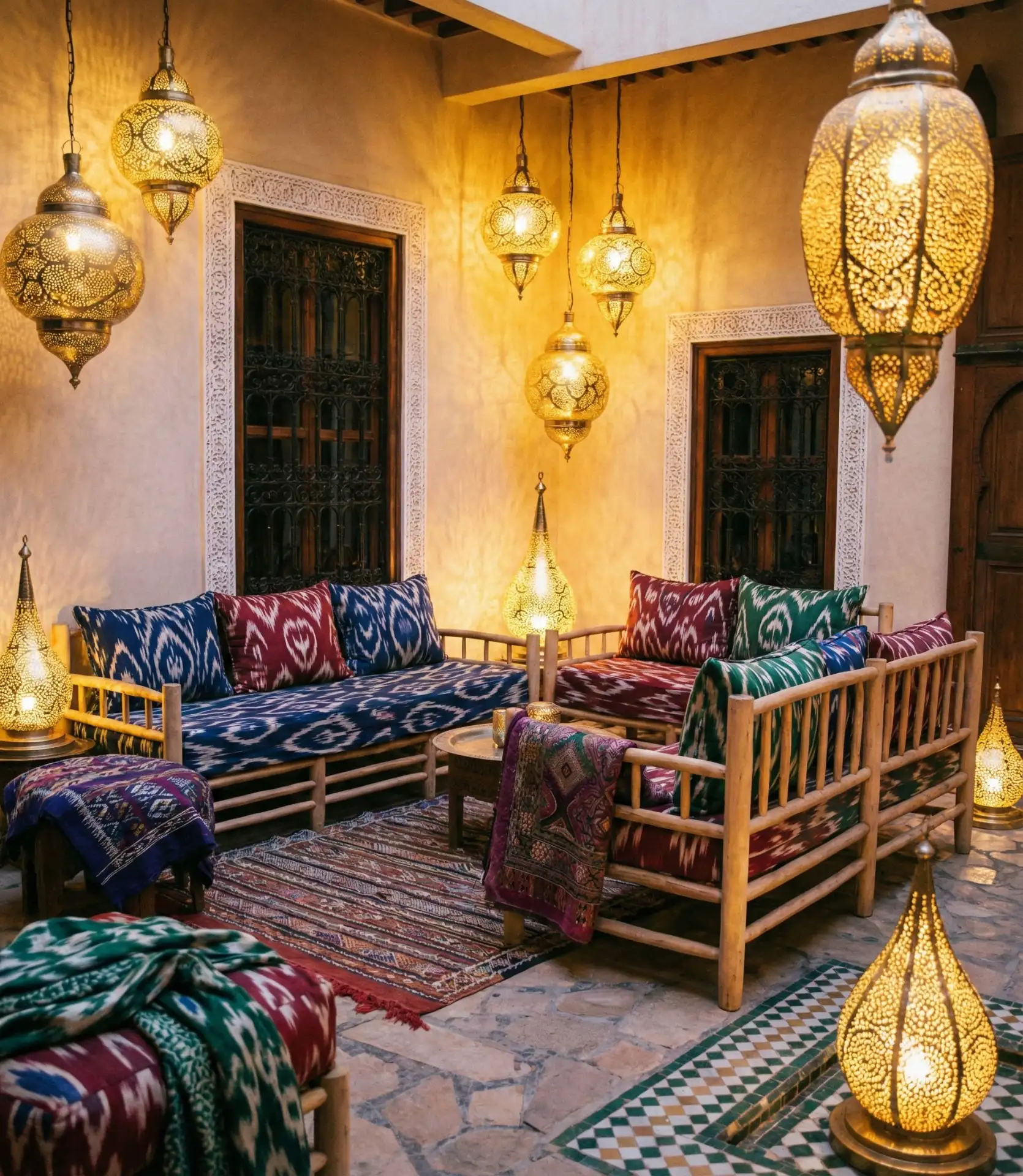 Exotic Moroccan Courtyard Style 2