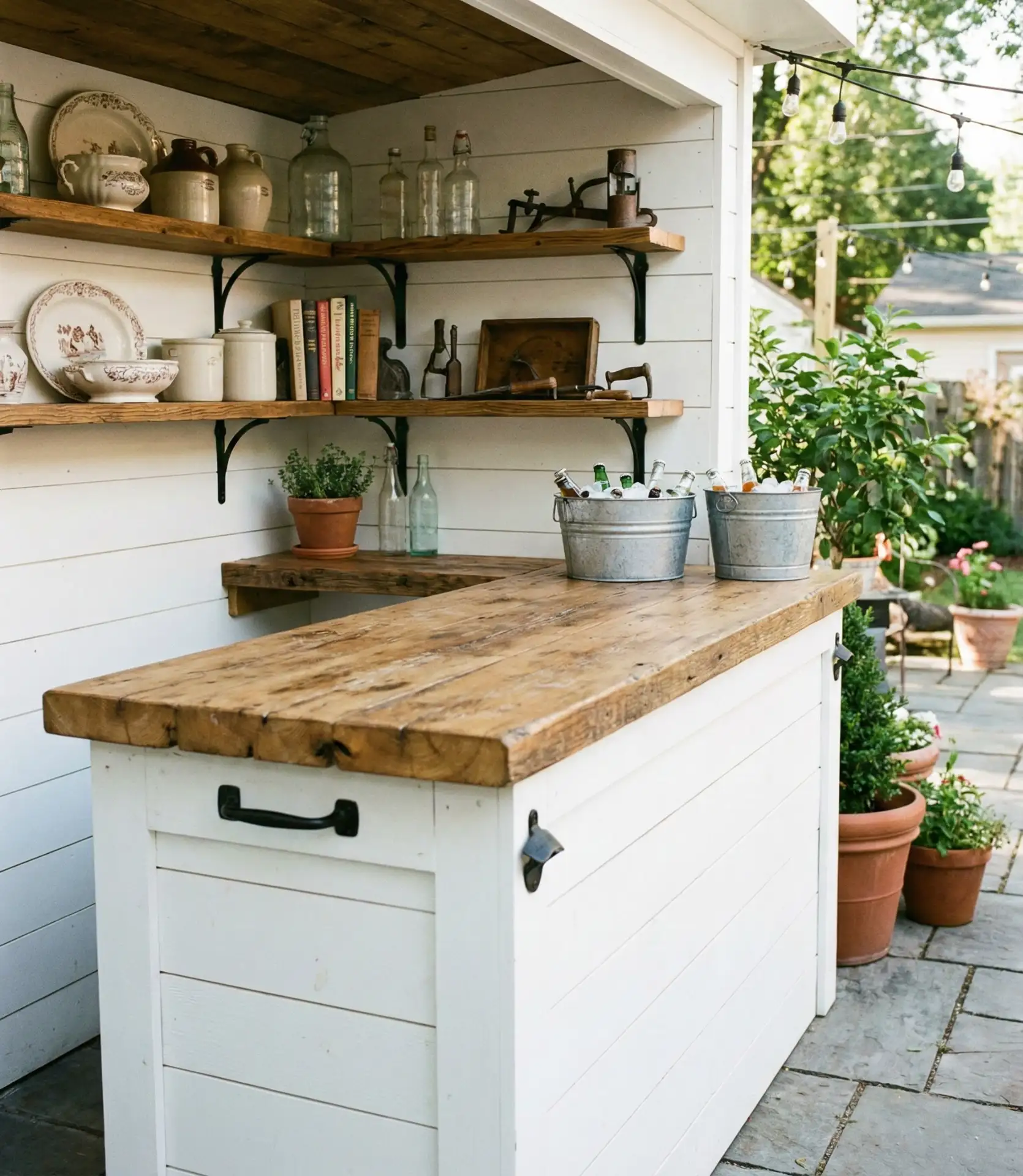 Farmhouse Shiplap Bar 1