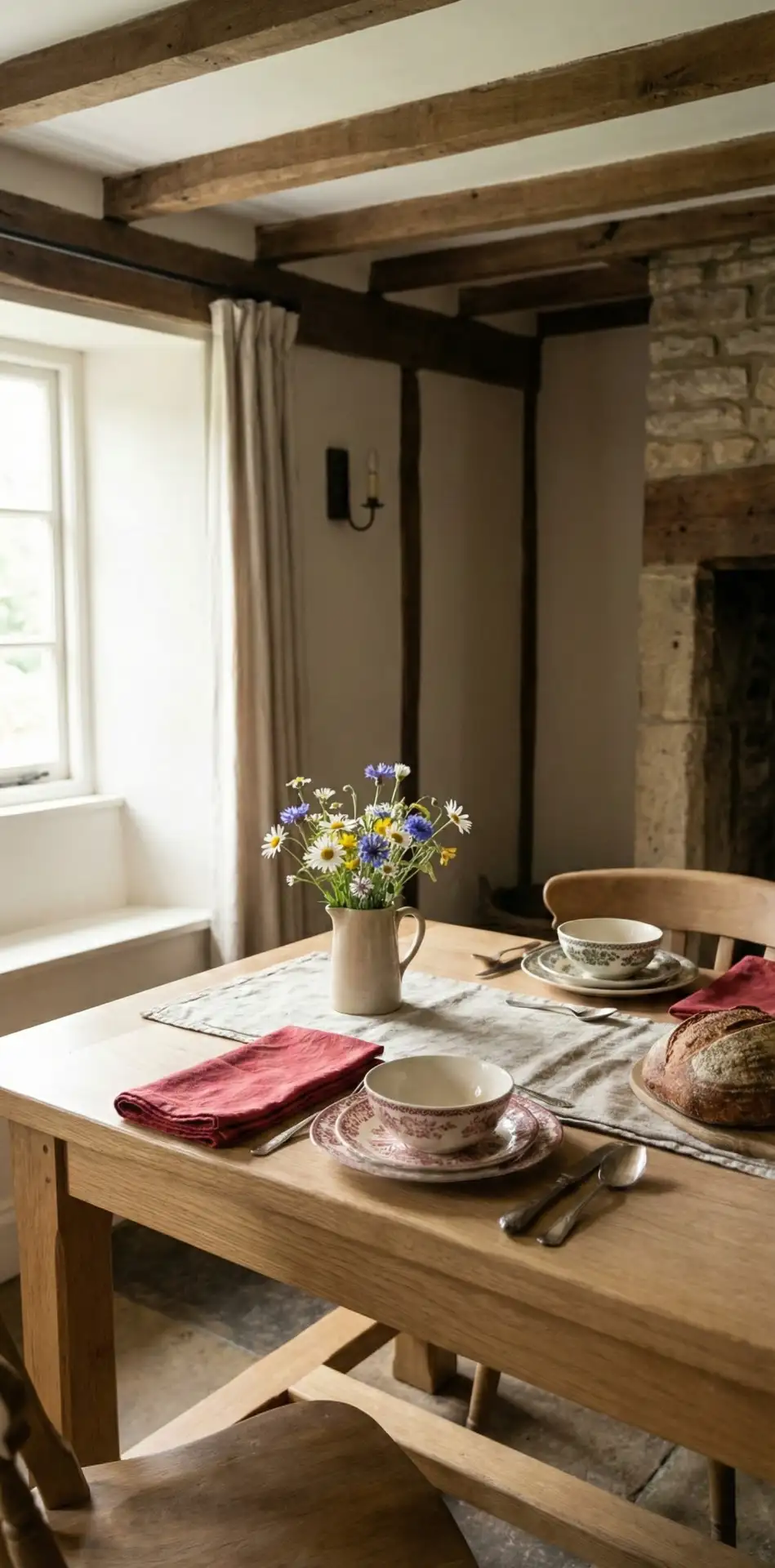 Farmhouse Valentine Breakfast Table 1