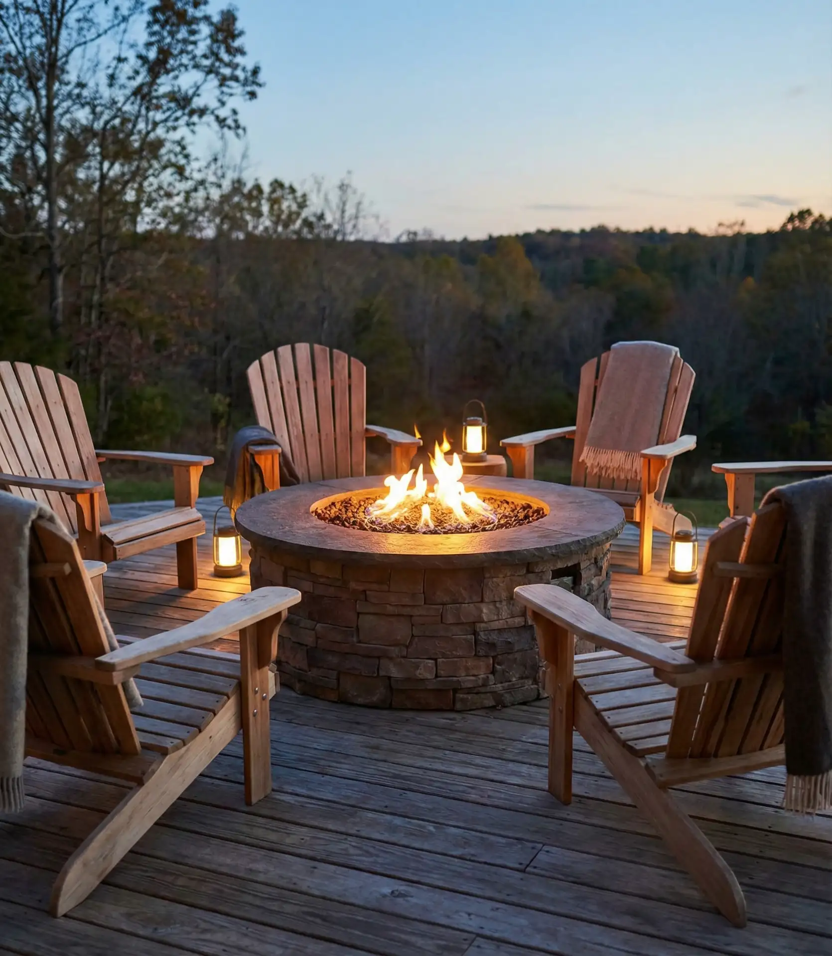 Fire Pit Conversation Circle 1