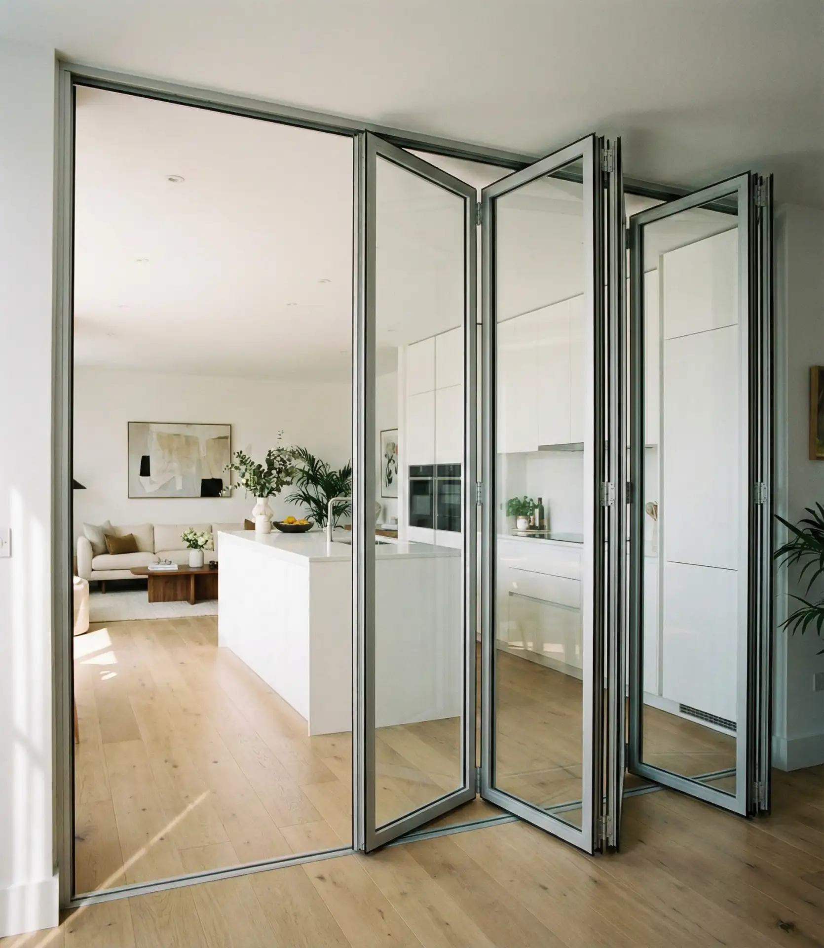 Folding Glass Wall System 1
