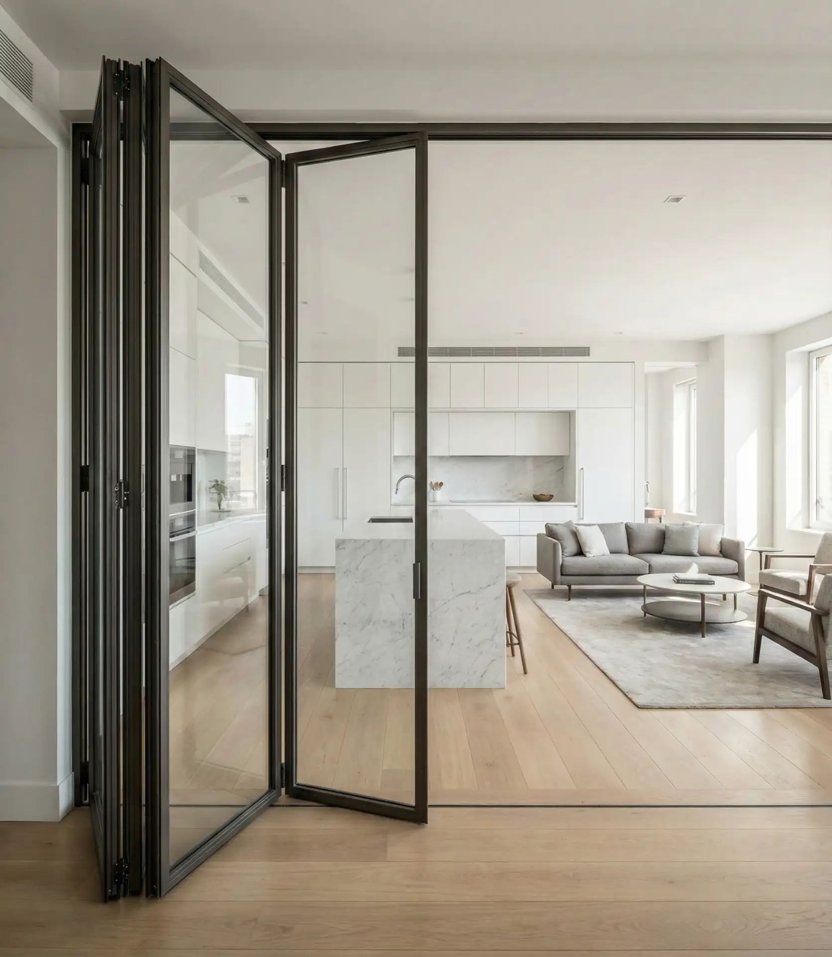 Folding Glass Wall System 2