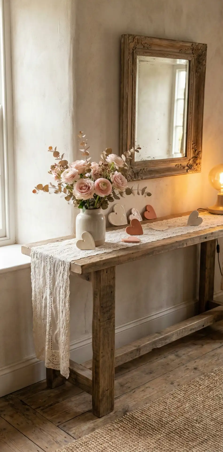 French Country Entry Table Romance 1