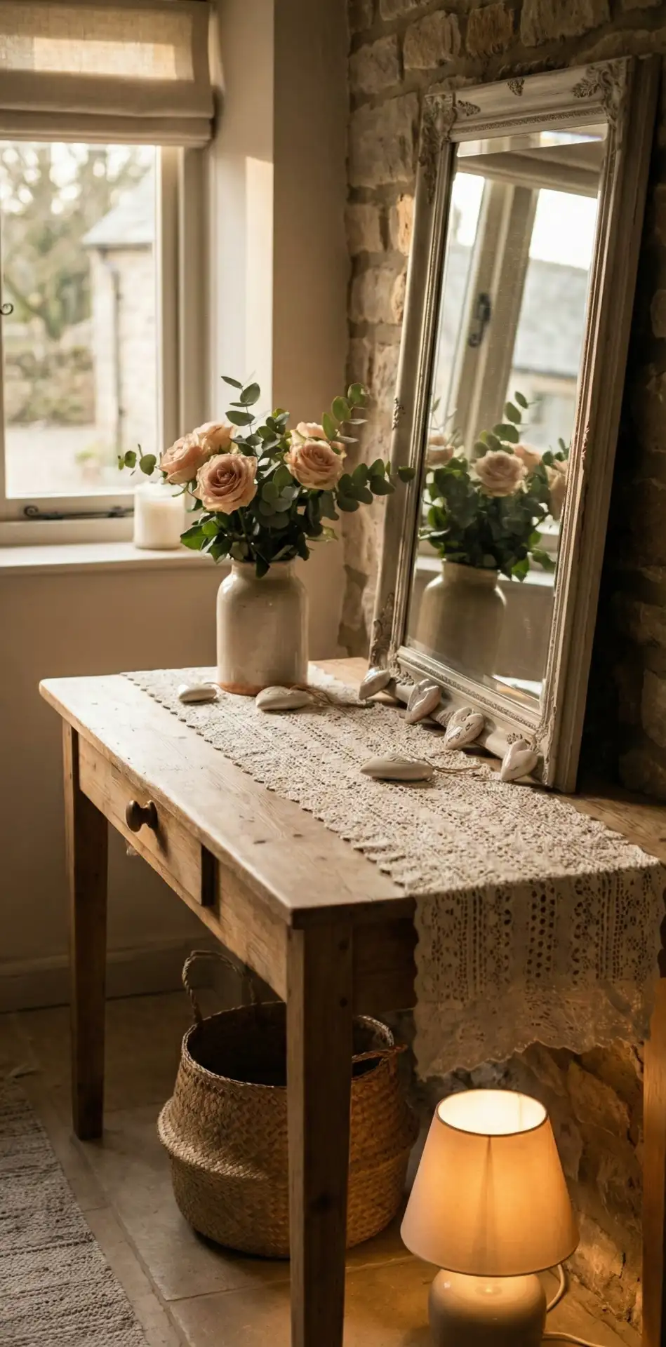French Country Entry Table Romance 2