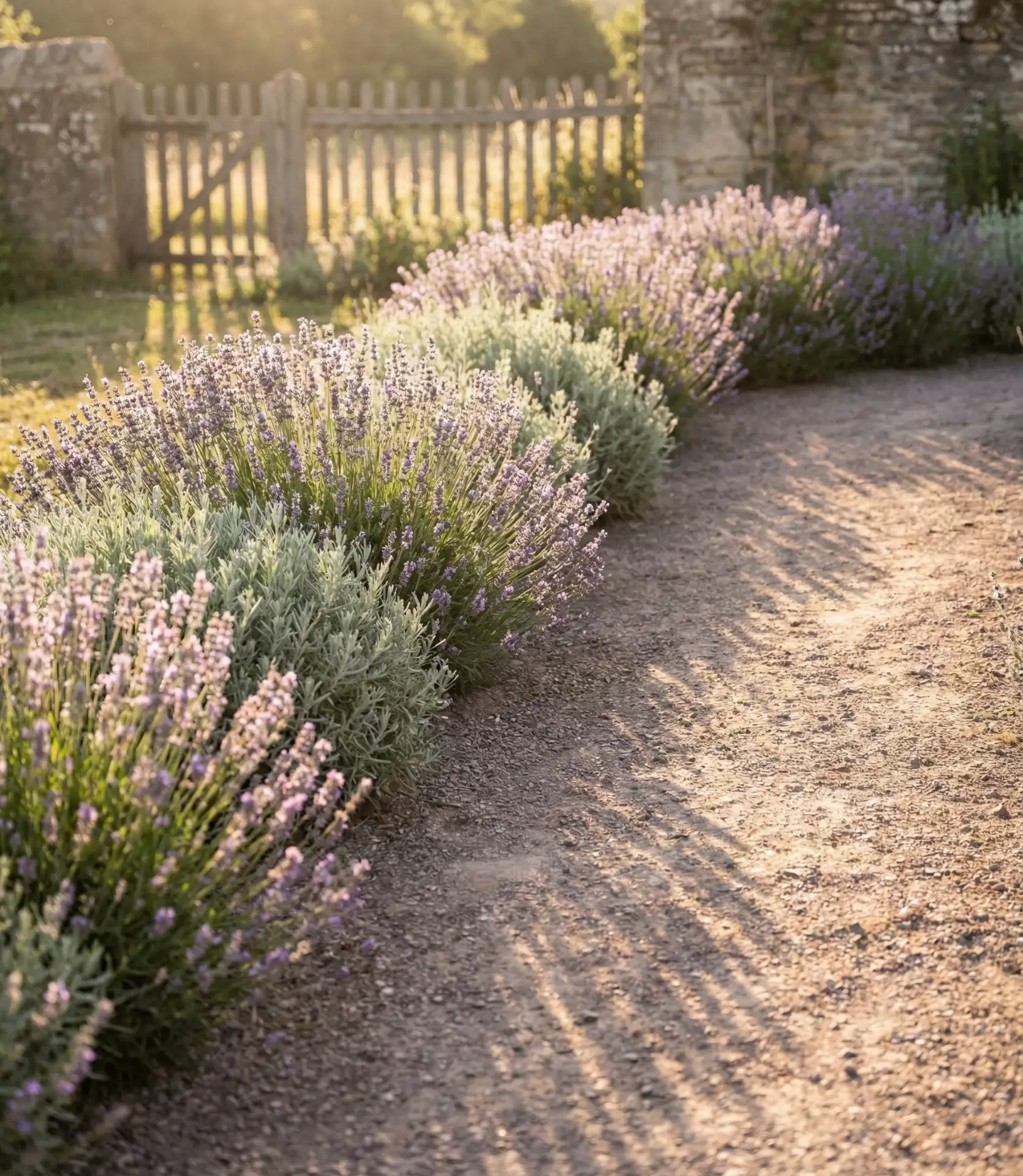 French Country Lavender Borders 2