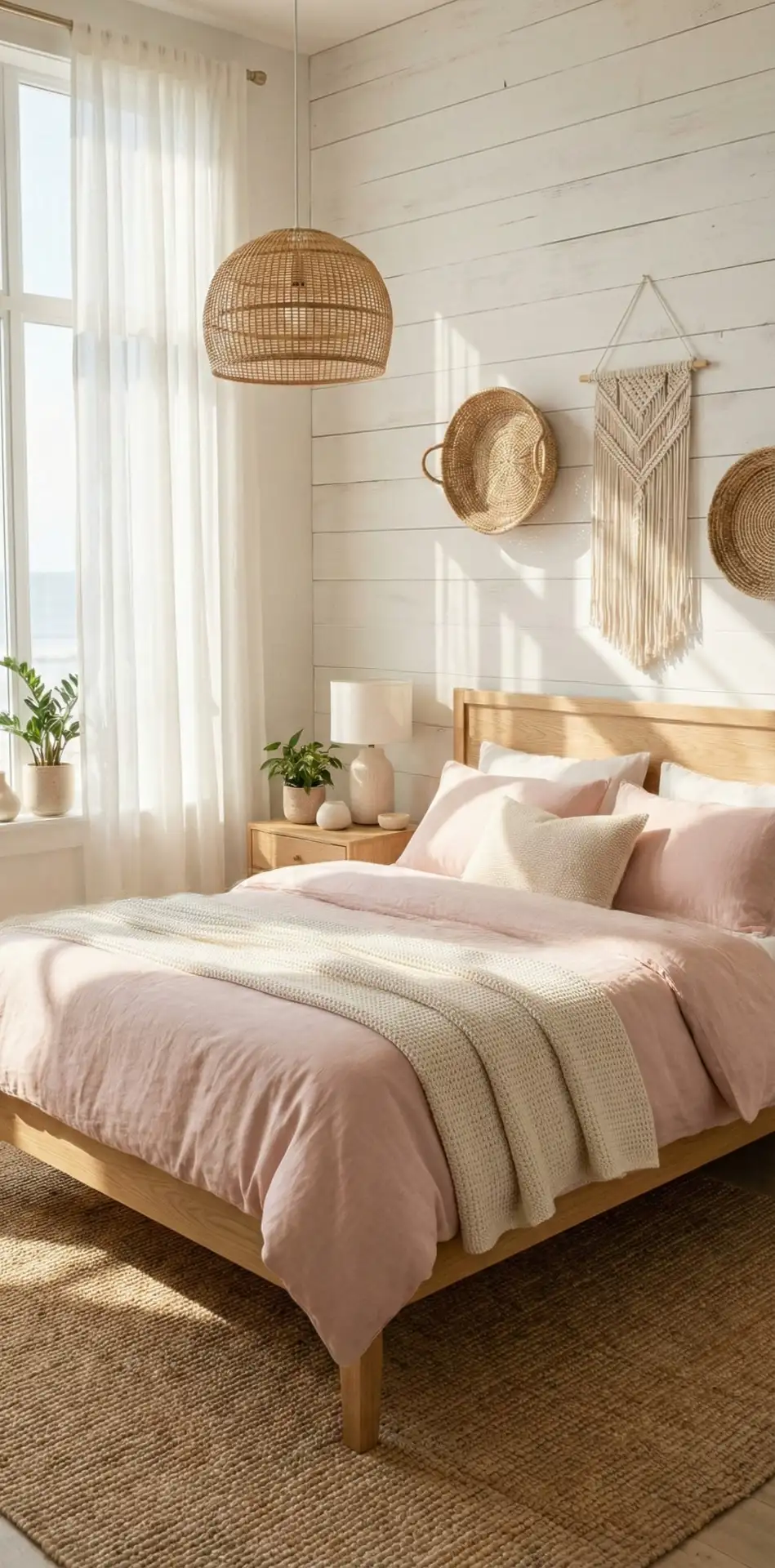 Gentle Coastal Rose Room 1